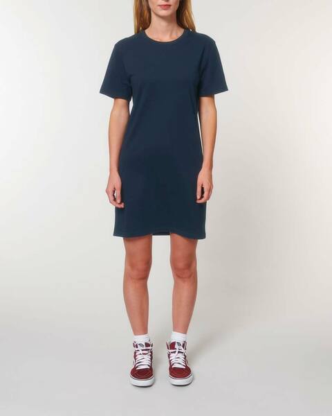 T-shirt Kleid Aus 100% Bio Baumwolle günstig online kaufen