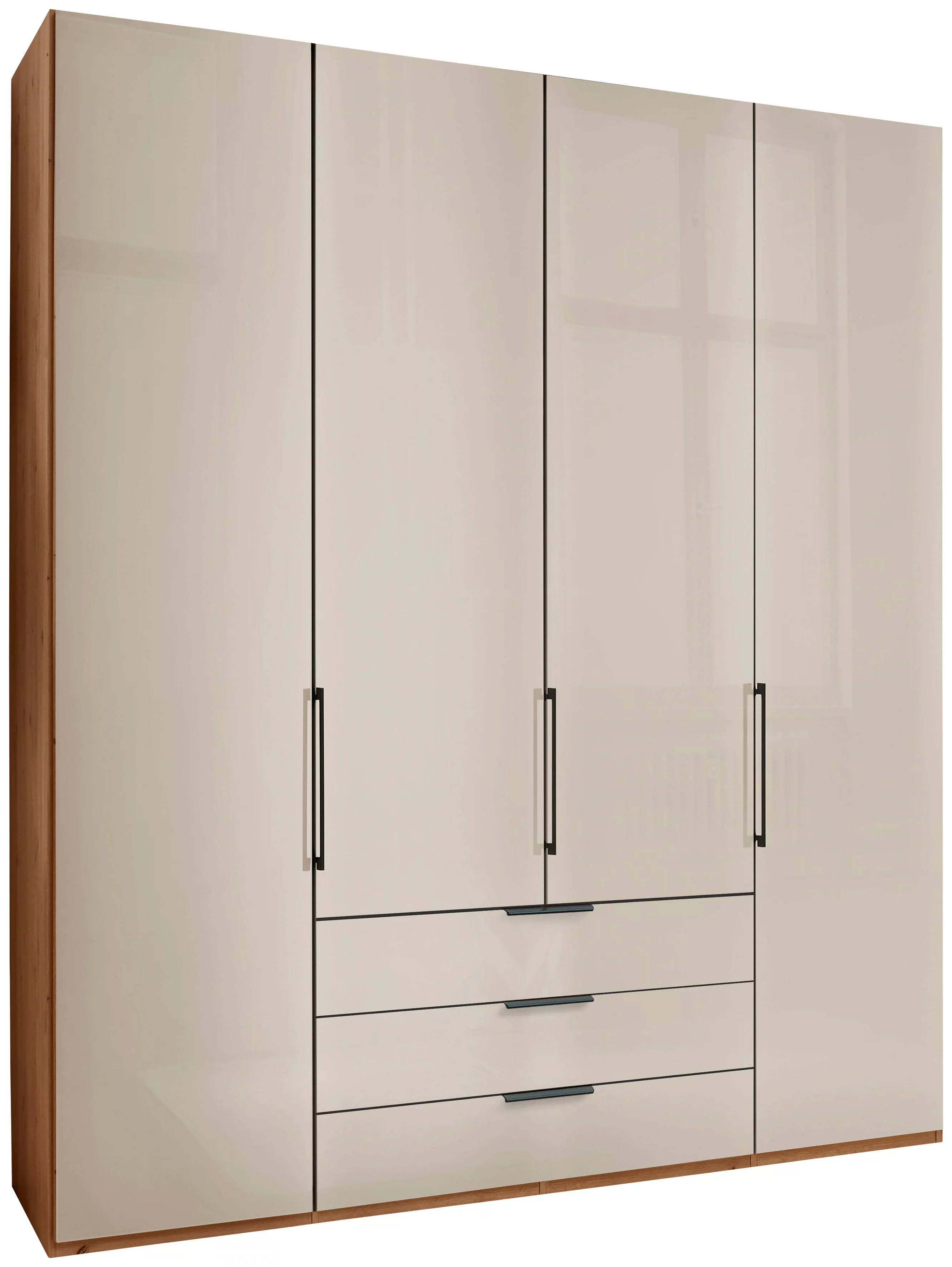WIEMANN Drehtürenschrank "Monaco", mit Glasfront sowie hochwertigen Beschlä günstig online kaufen