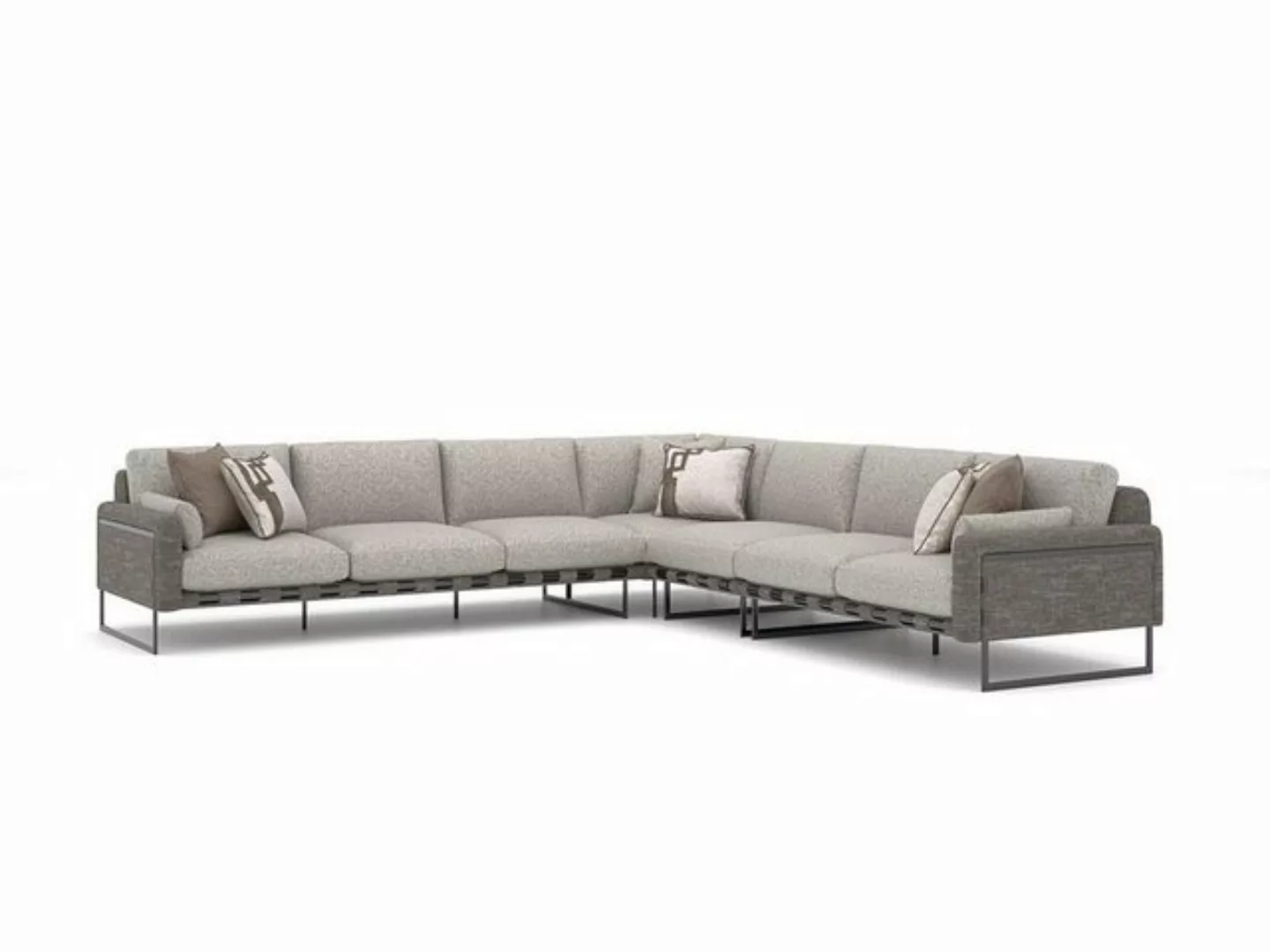 JVmoebel Ecksofa Modern Polster Sofa L-Form Textil Wohnzimmer Einrichtung L günstig online kaufen
