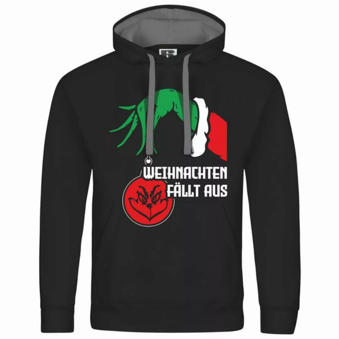 deinshirt Kapuzenpullover Herren Kapuzenpullover Weihnachten fällt aus Mit günstig online kaufen