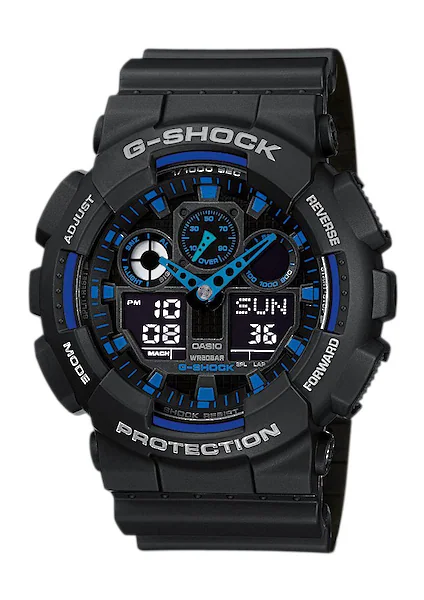 CASIO G-SHOCK Chronograph »GA-100-1A2ER«, Quarzuhr, Armbanduhr, Herrenuhr, günstig online kaufen