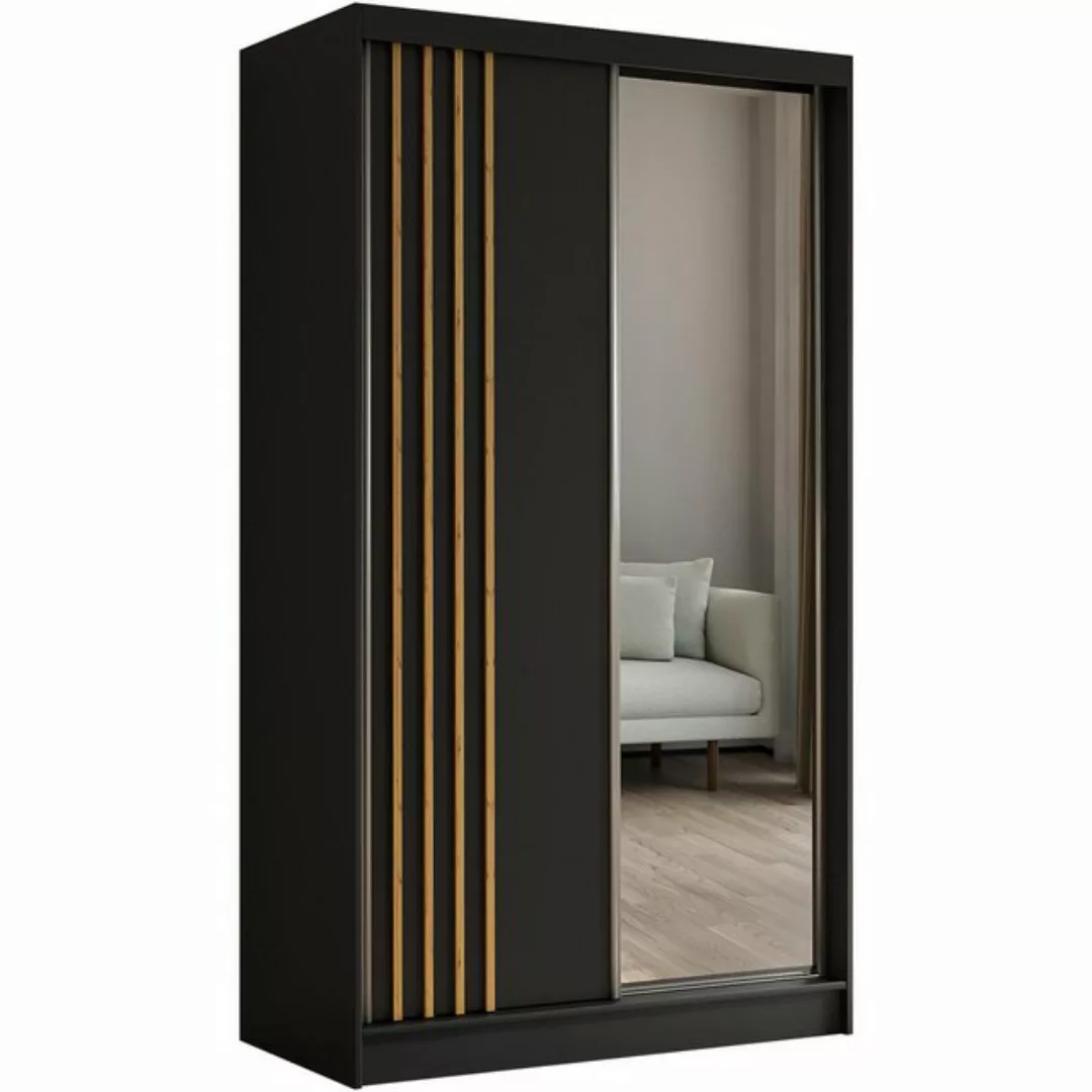 Beautysofa Kleiderschrank Moderner stilvoller eleganter Kleiderschrank mit günstig online kaufen