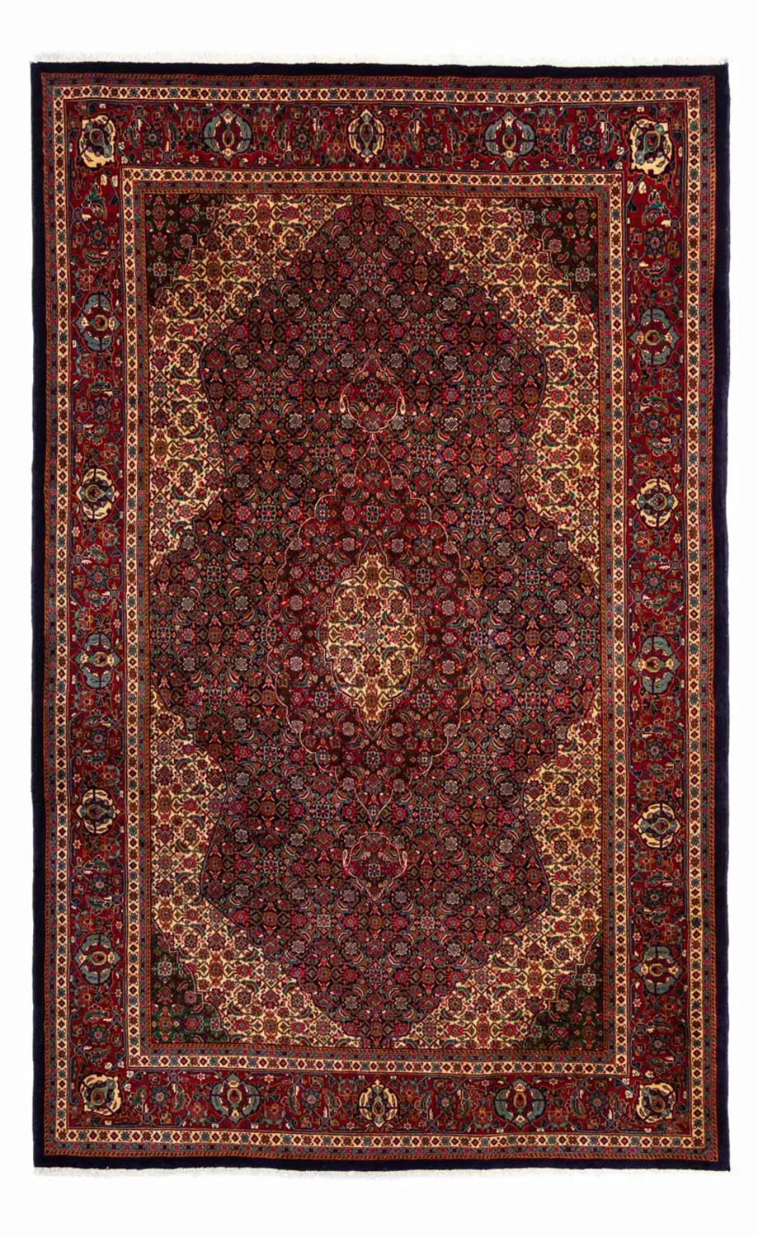 morgenland Wollteppich »Sarough Figurativ Rosso scuro 104 x 63 cm«, rechtec günstig online kaufen