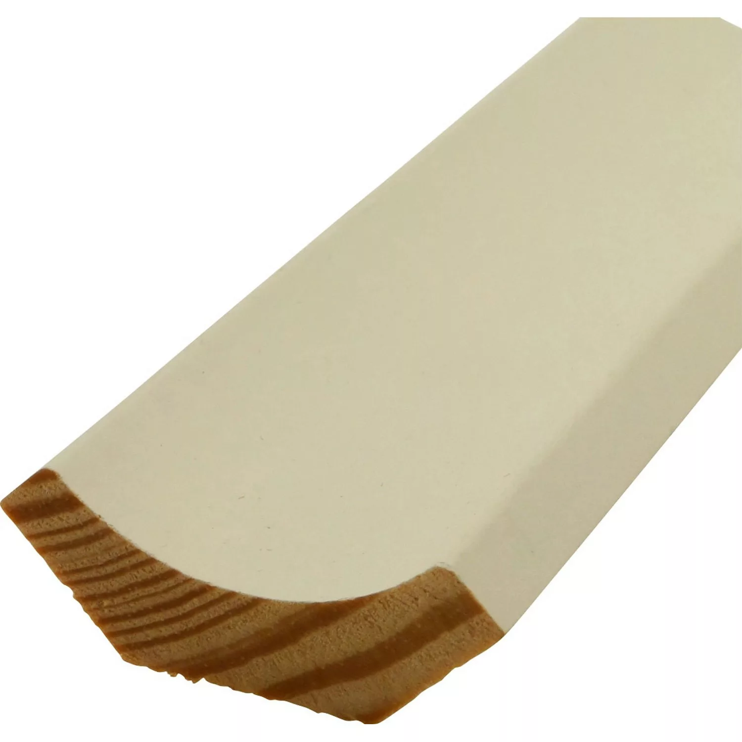 Hohlkehlleiste Weiß lackiert 22 mm x 22 mm Länge 2400 mm günstig online kaufen