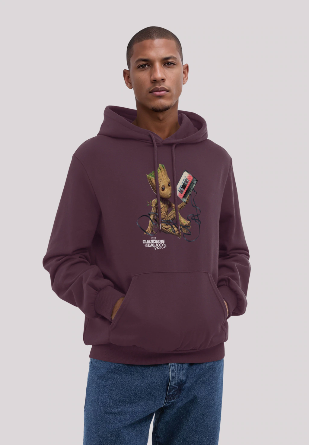F4NT4STIC Kapuzenpullover "Guardians Of The Galaxy Vol2 Groot Tape", Premiu günstig online kaufen