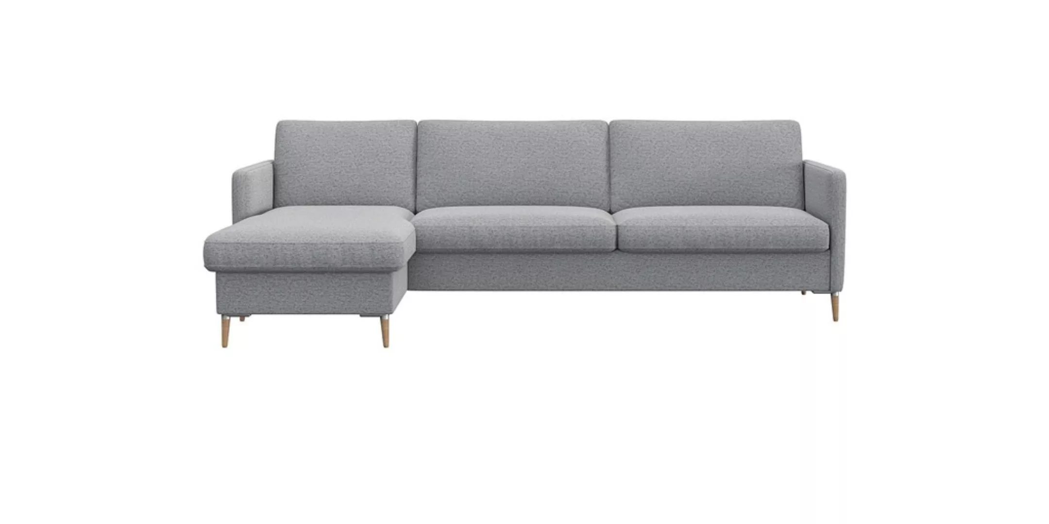 FLEXLUX Ecksofa "Fiore, super Sitzkomfort durch Kaltschaum im Sitz, L-Form" günstig online kaufen