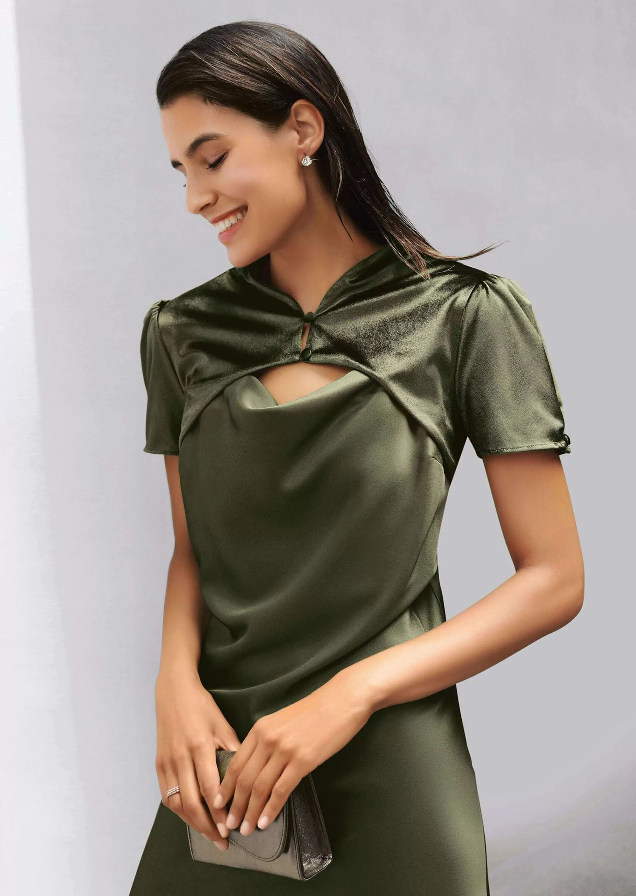 MADELEINE Poncho Bolerojacke mit Stehkragen günstig online kaufen