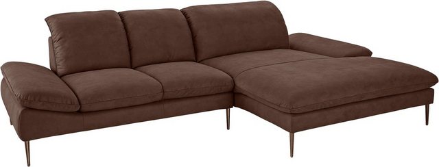 W.SCHILLIG Ecksofa enjoy&MORE, Sitztiefenverstellung, Füße bronze pulverbes günstig online kaufen