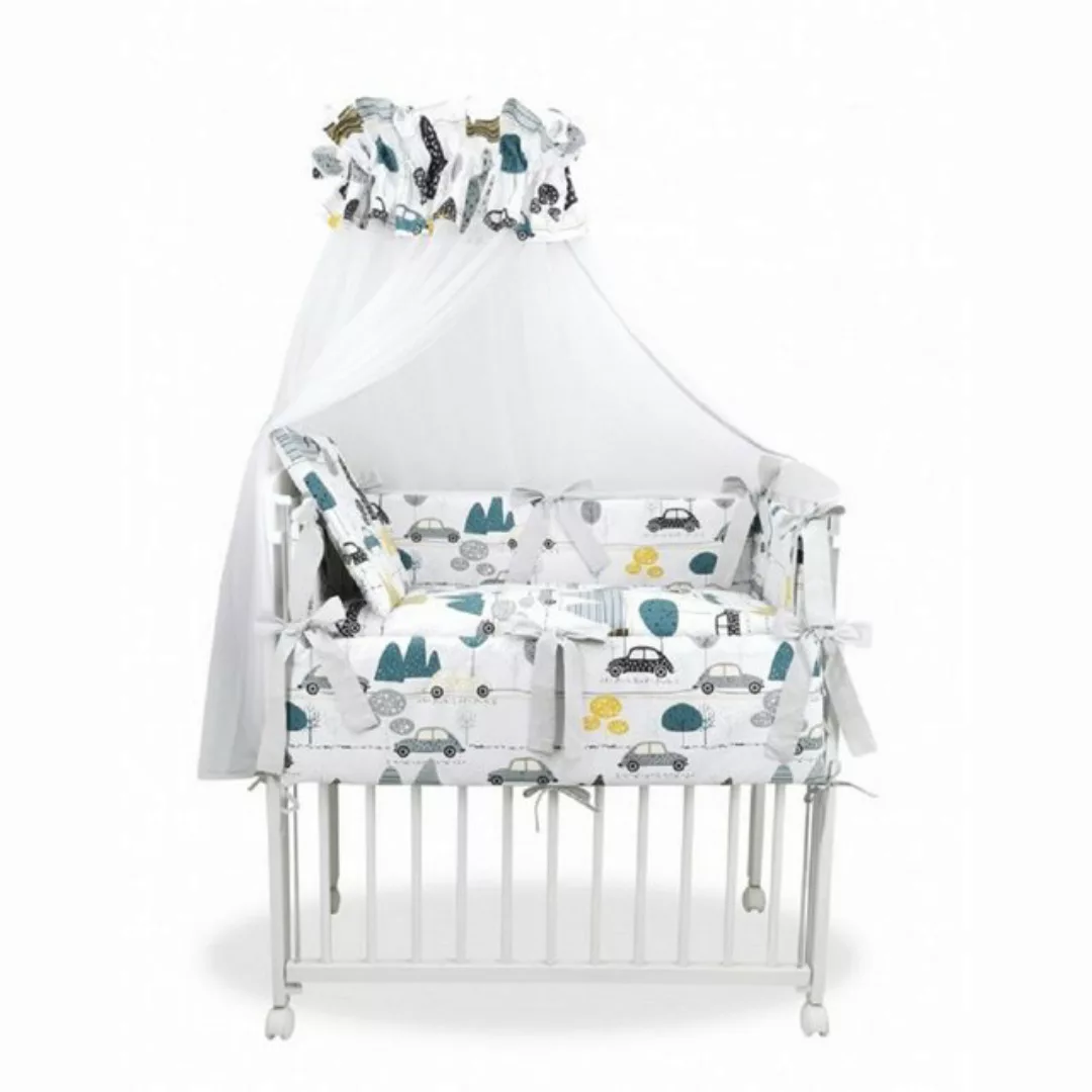 hopsibaby Beistellbett 3in1 Babybett 90x40 Old Road Komplett Kinderbett, 10 günstig online kaufen