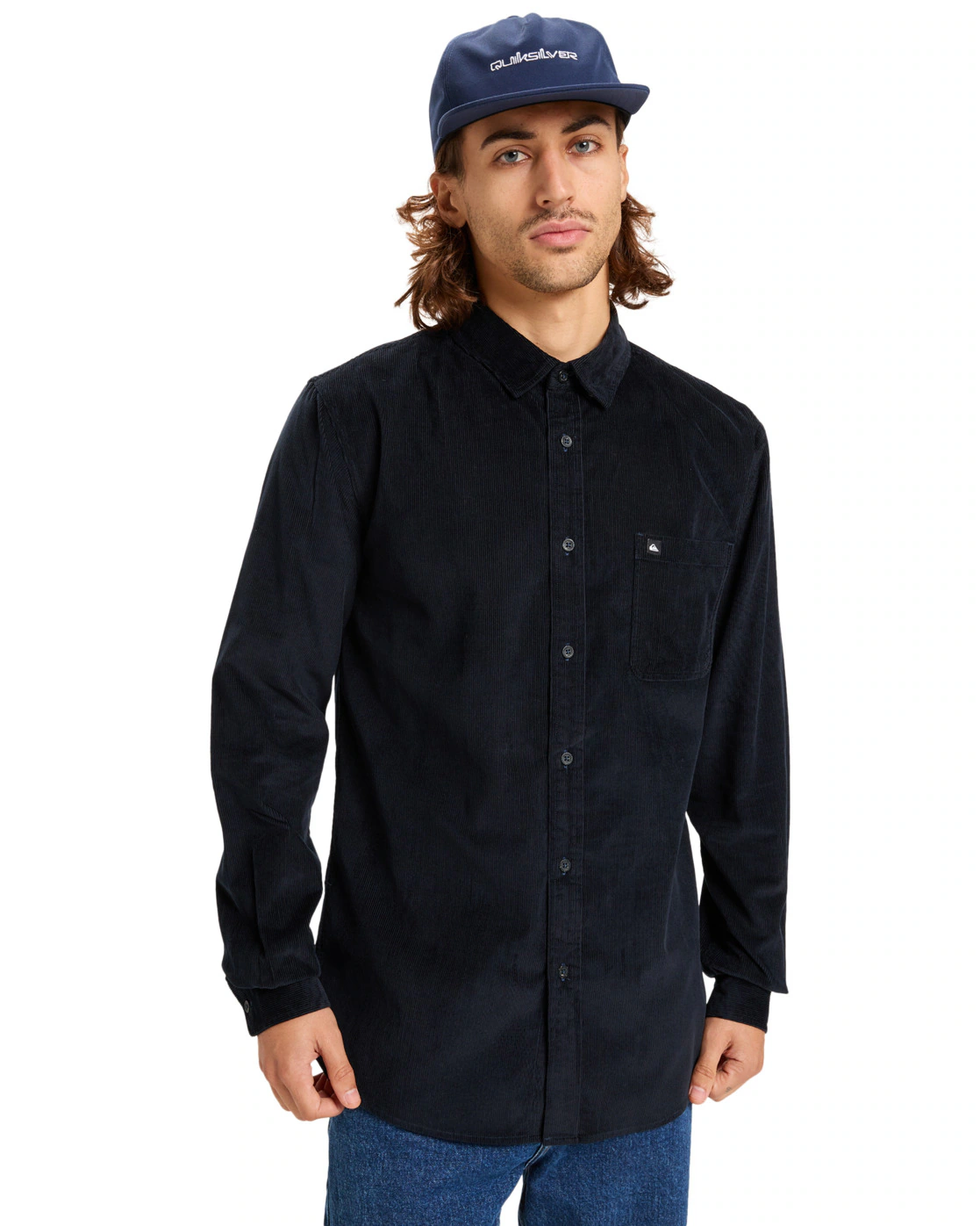 Quiksilver Langarmhemd "Smoke Trail Cord" günstig online kaufen
