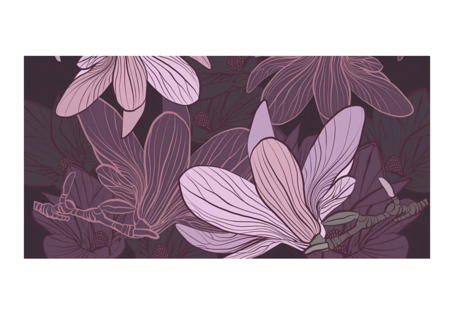 Xxl Tapete - Dreamy Flowers günstig online kaufen