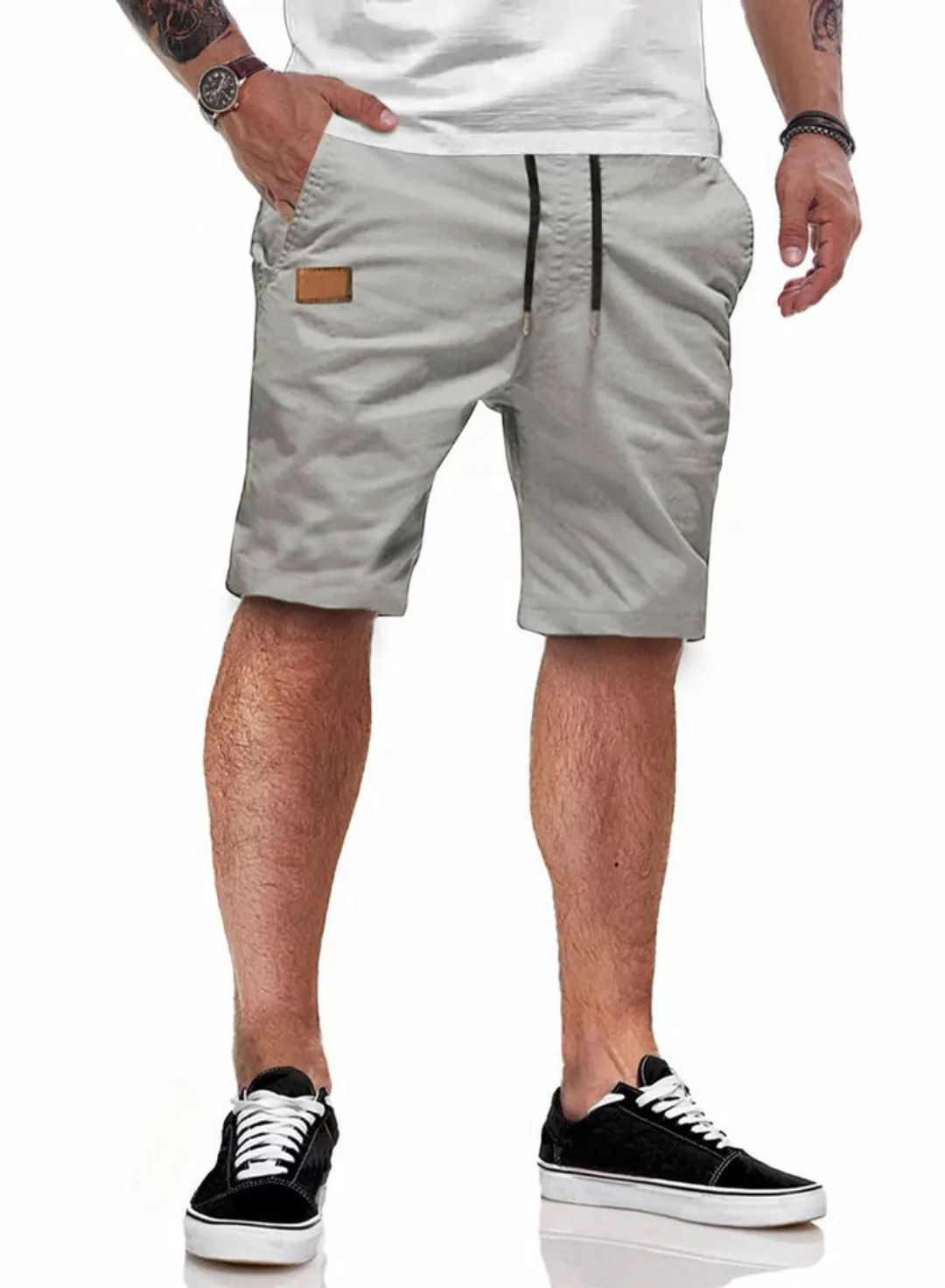 JMIERR Chinoshorts Kurze Hosen Herren Shorts Herren Sommer Baumwolle (Short günstig online kaufen