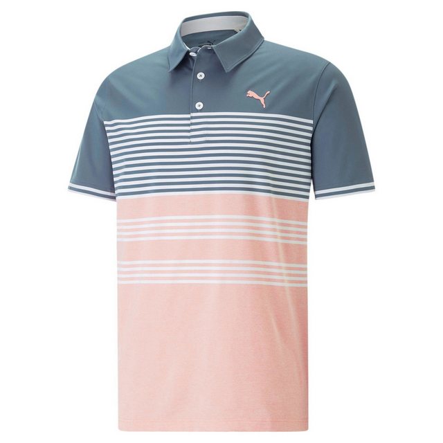 PUMA Poloshirt Puma Polo Mattr Track Grau/Rose Herren UK M günstig online kaufen