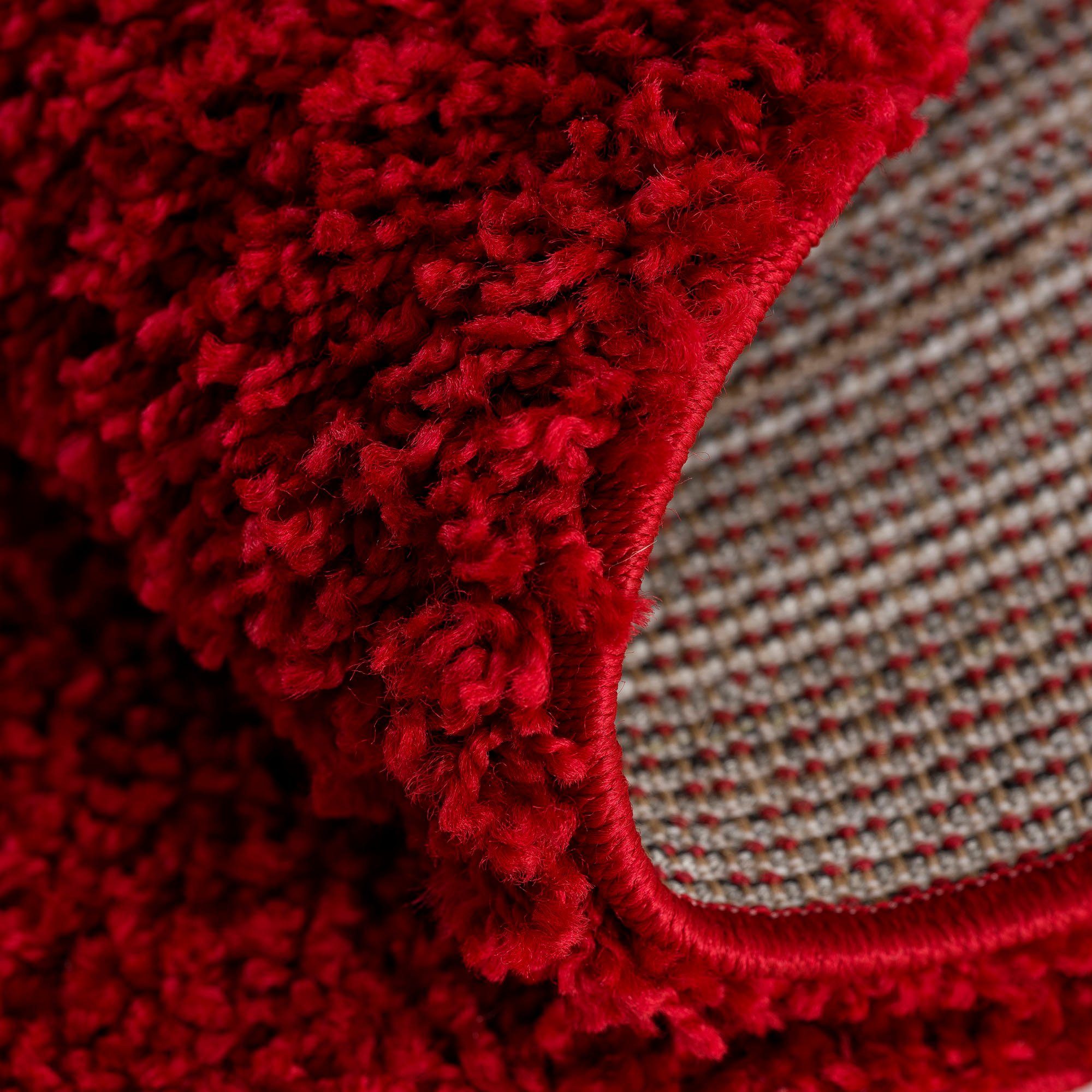 Sanat Hochflor-Teppich »LOCA«, rund, 30 mm Höhe, Wohnzimmer, Langflor, Shag günstig online kaufen