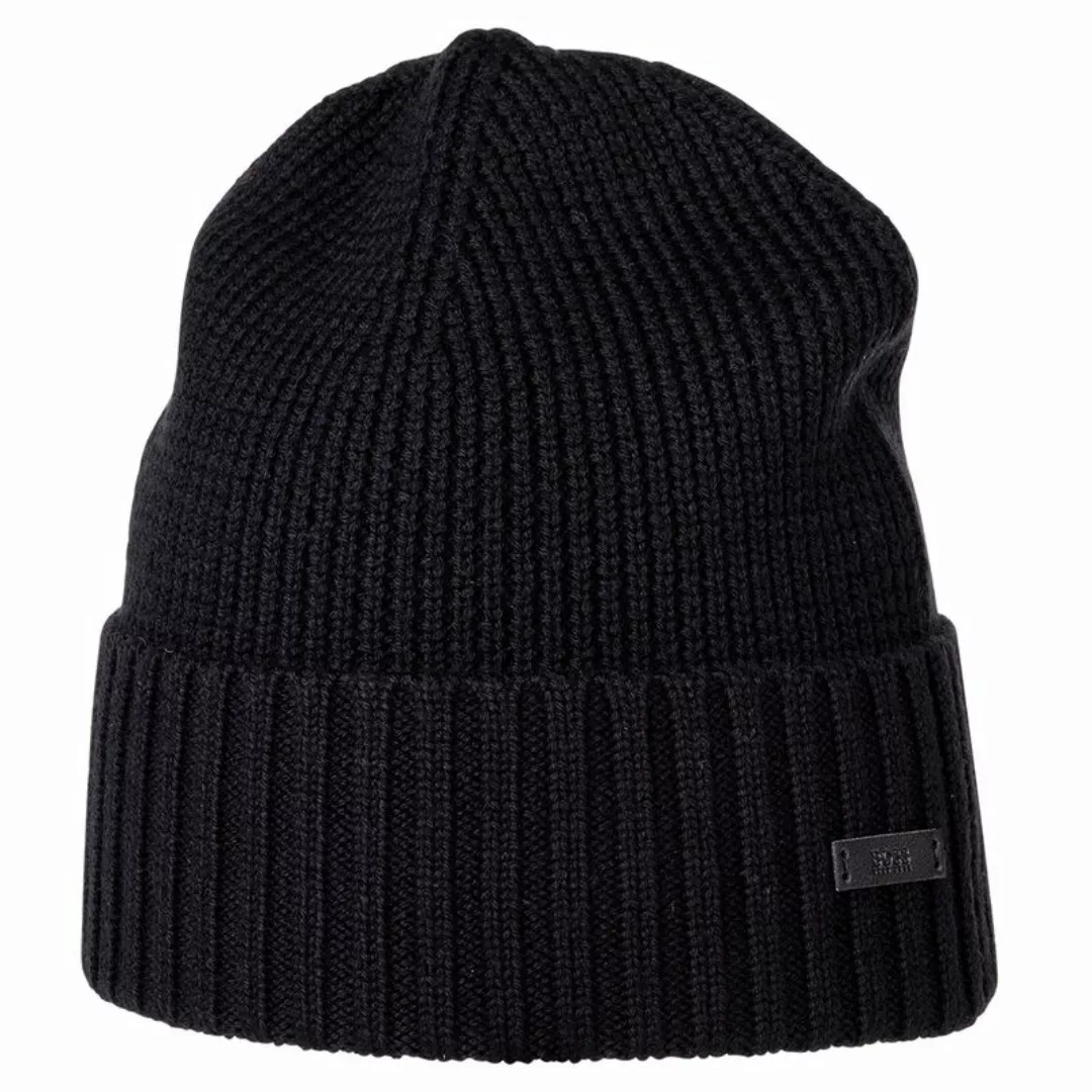 HUGO BOSS Herren Mütze - Beanie Fati-N, Strickmütze, One Size, einfarbig Sc günstig online kaufen