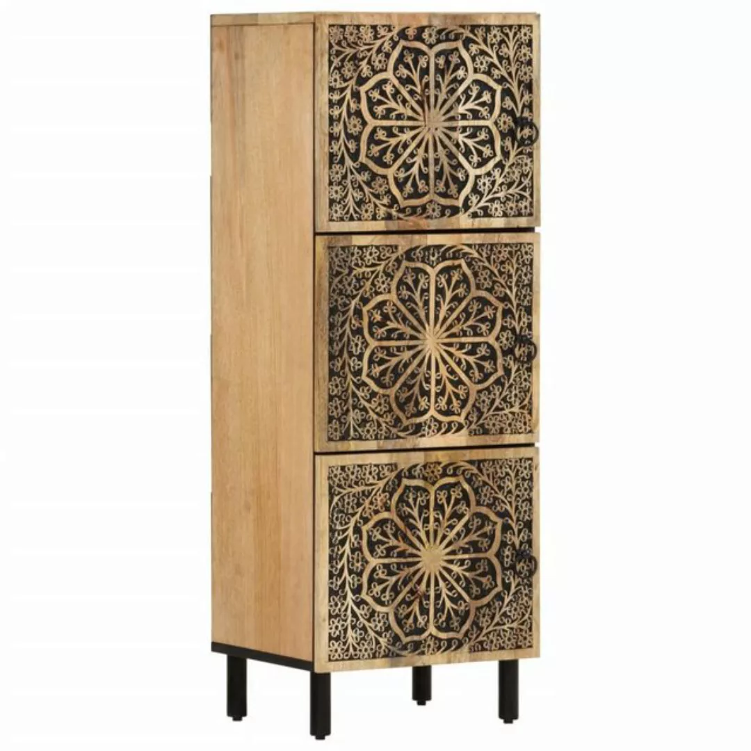 vidaXL Beistellschrank Beistellschrank 40x33x110 cm Massivholz Mango günstig online kaufen