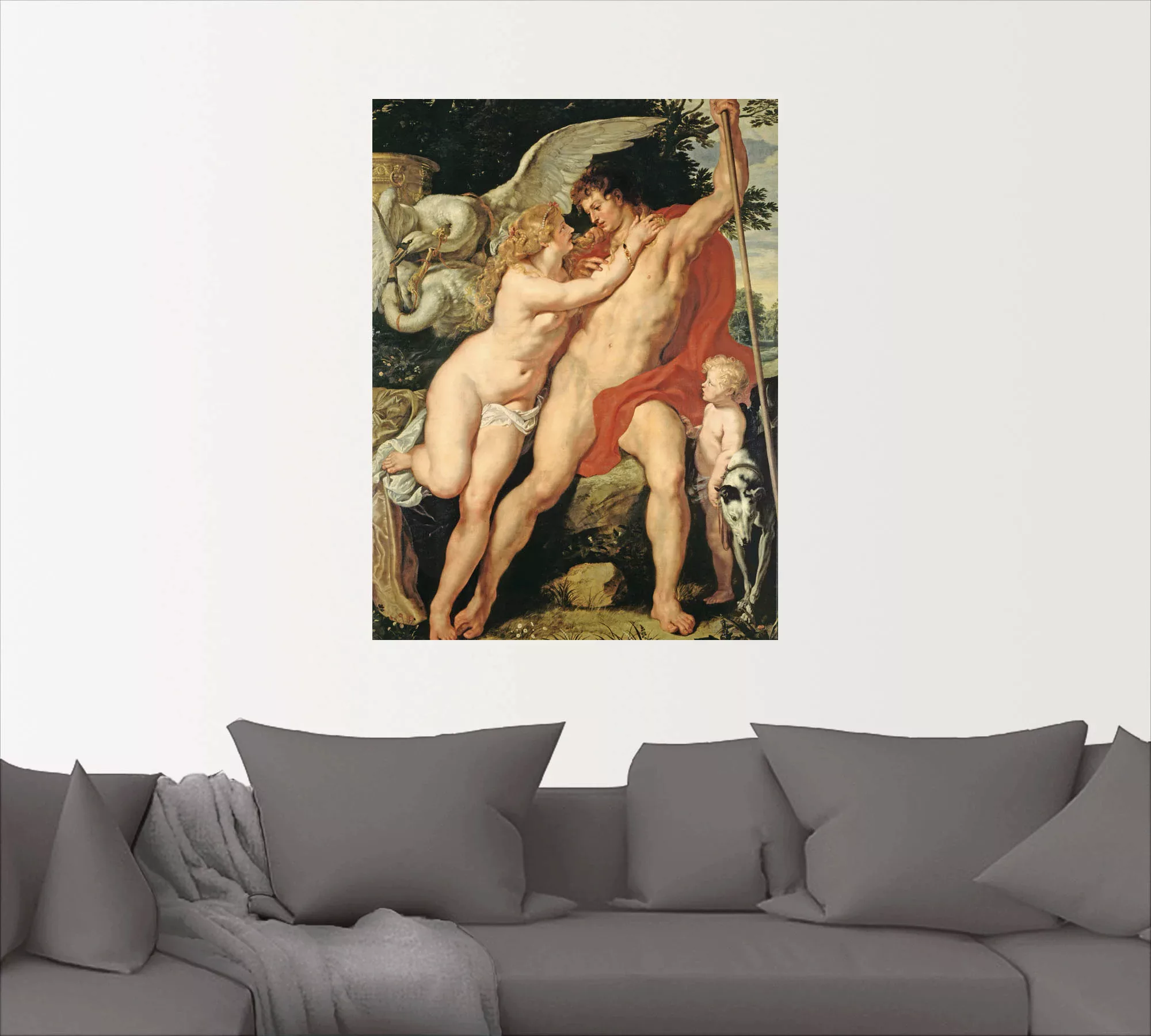 Artland Wandbild »Venus und Adonis. Um 1610«, Paar, (1 St.) günstig online kaufen