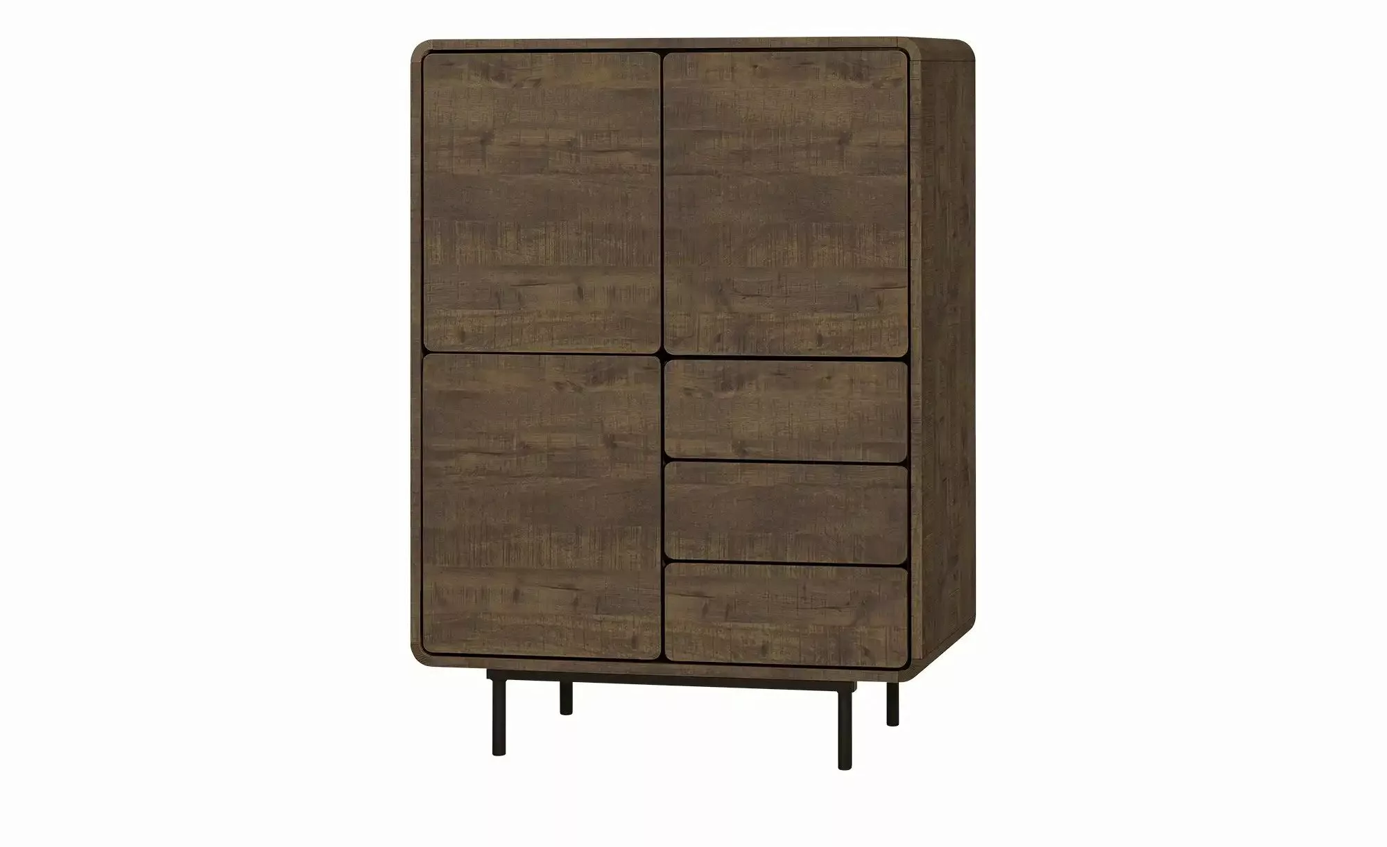 uno Highboard  Idaho ¦ holzfarben ¦ Maße (cm): B: 110 H: 150 T: 45.0 Kommod günstig online kaufen