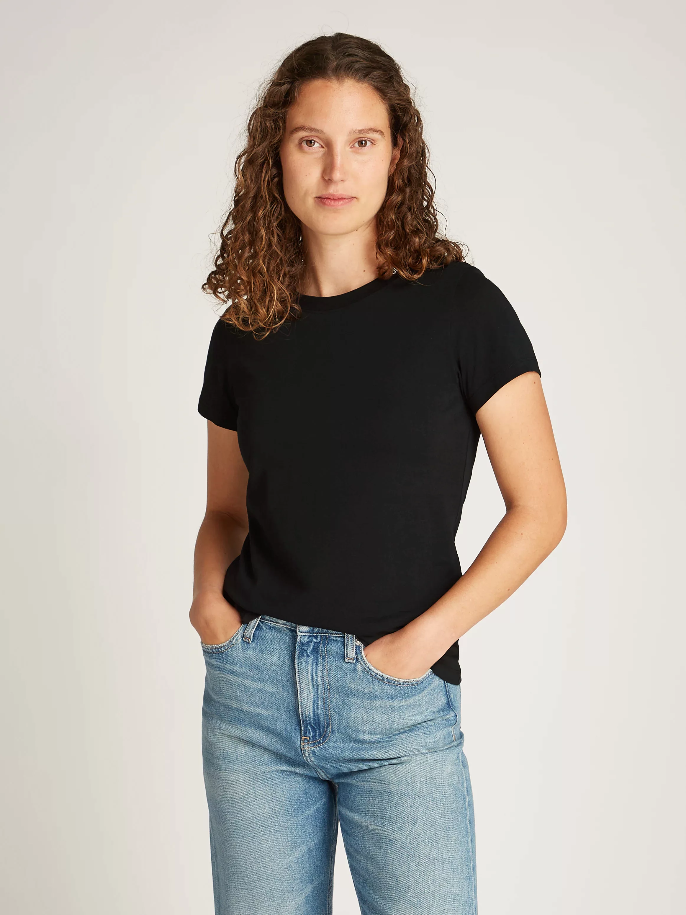 Calvin Klein Jeans T-Shirt "LOGO ELASTIC T-SHIRT", mit Logostickerei günstig online kaufen