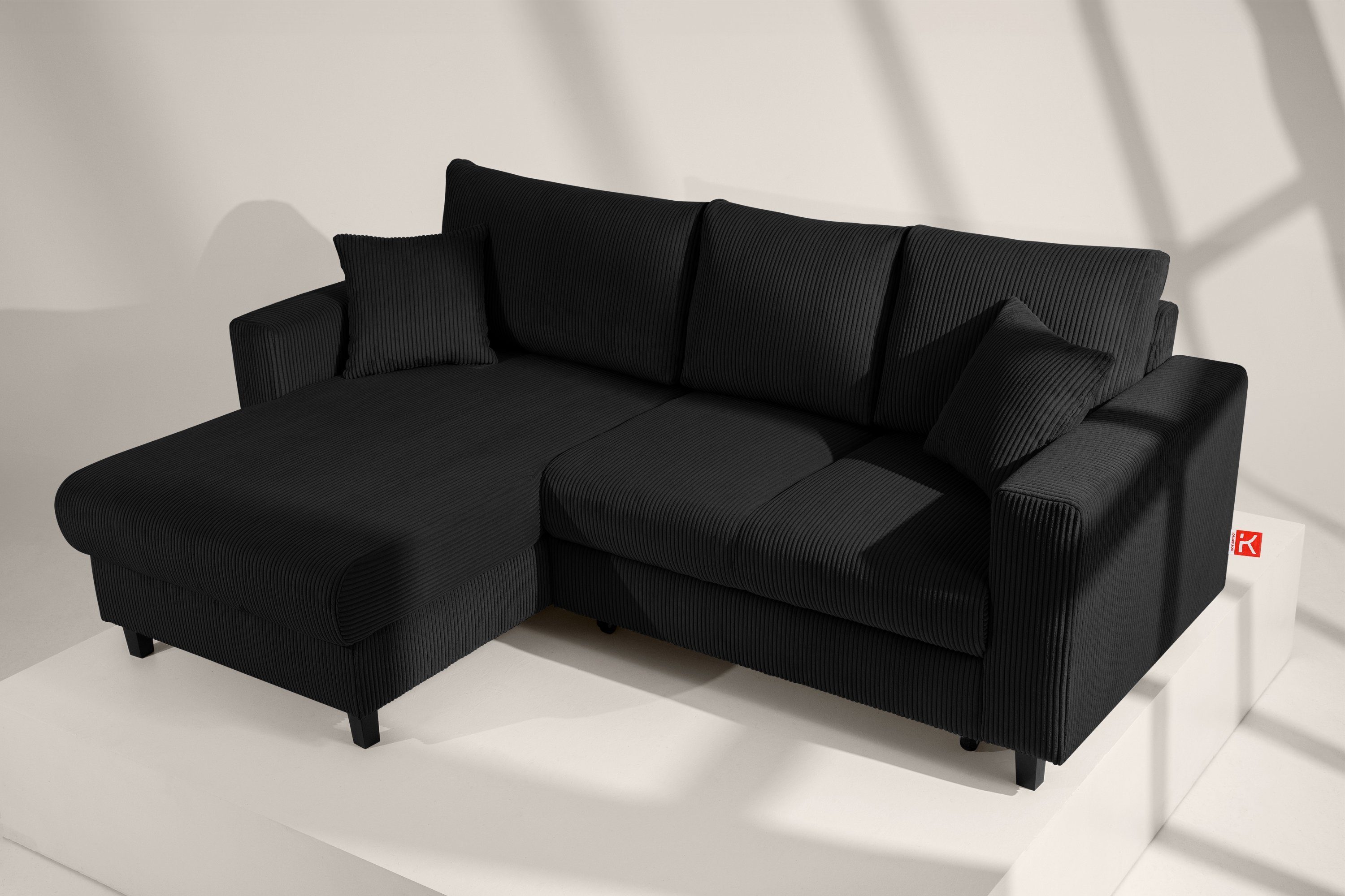 KONSIMO® Ecksofa Links Ecksofa EGRET, mit günstig online kaufen