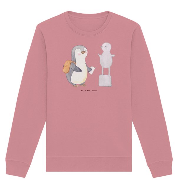 Mr. & Mrs. Panda Longpullover Größe XXL Pinguin Museum besuchen - Canyon Pi günstig online kaufen