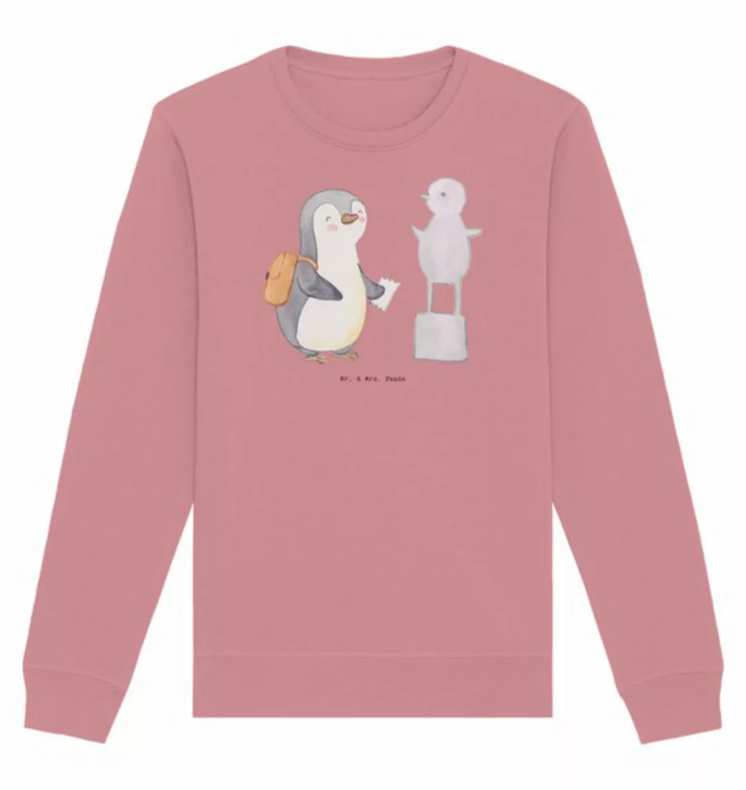 Mr. & Mrs. Panda Longpullover Größe XXL Pinguin Museum besuchen - Canyon Pi günstig online kaufen