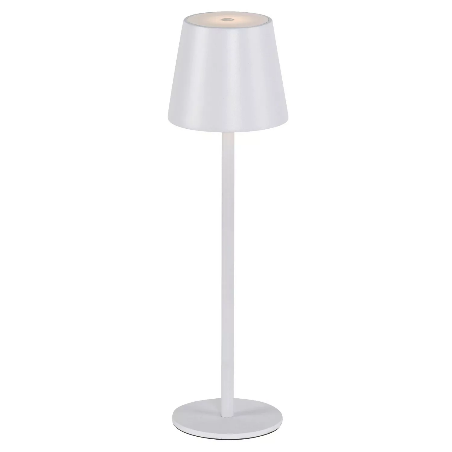 Just Light. LED-Akku-Tischleuchte Euria weiß 37 cm x Ø 110 günstig online kaufen