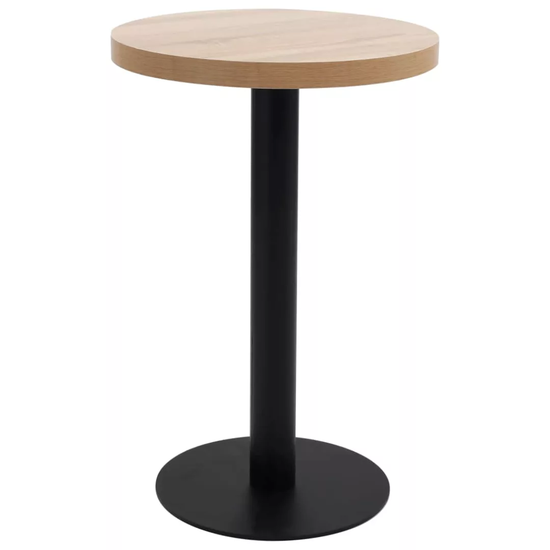 Bistrotisch Hellbraun 50 Cm Mdf günstig online kaufen