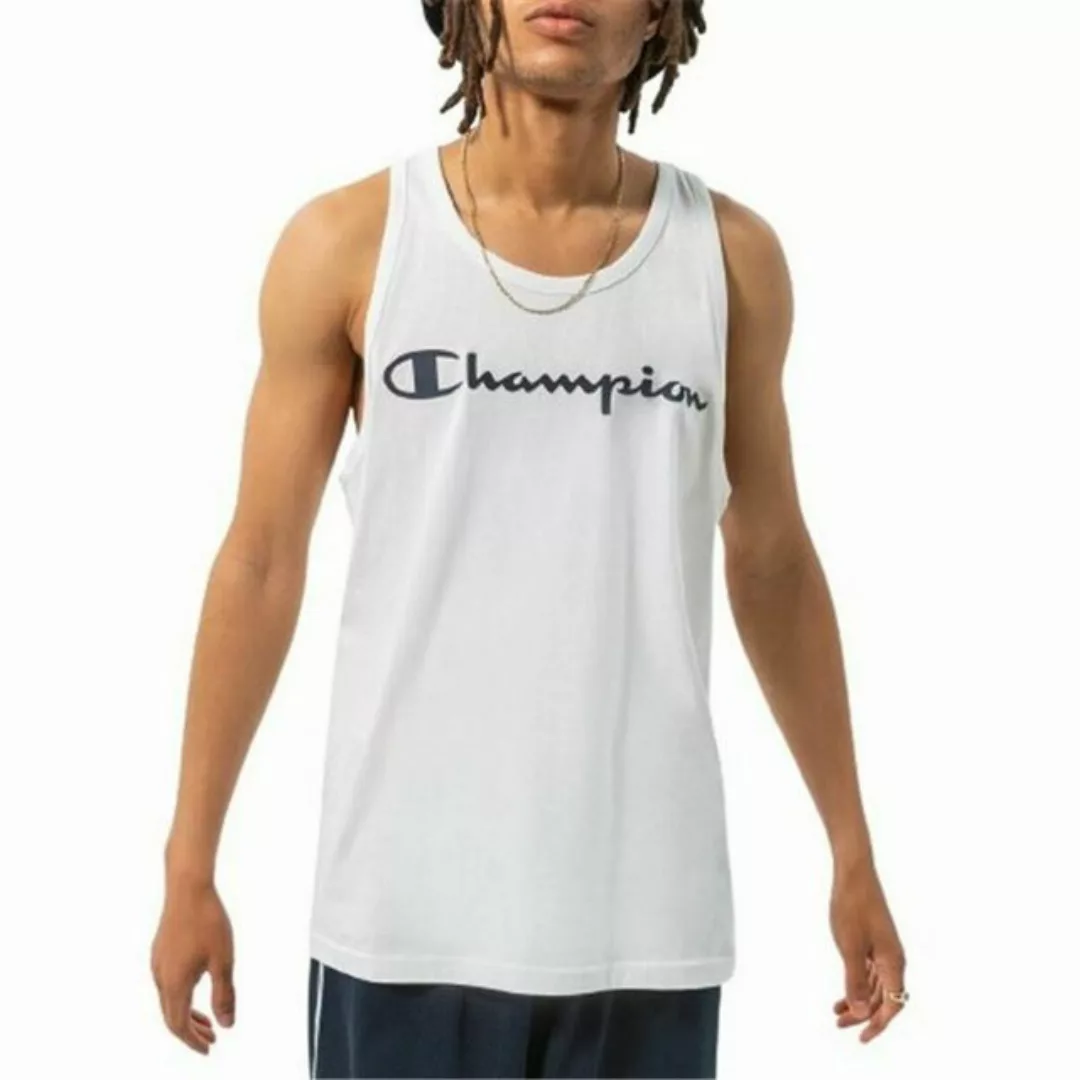 Champion T-Shirt Ärmelloses Herren-T-Shirt Champion Tank Top Weiß günstig online kaufen