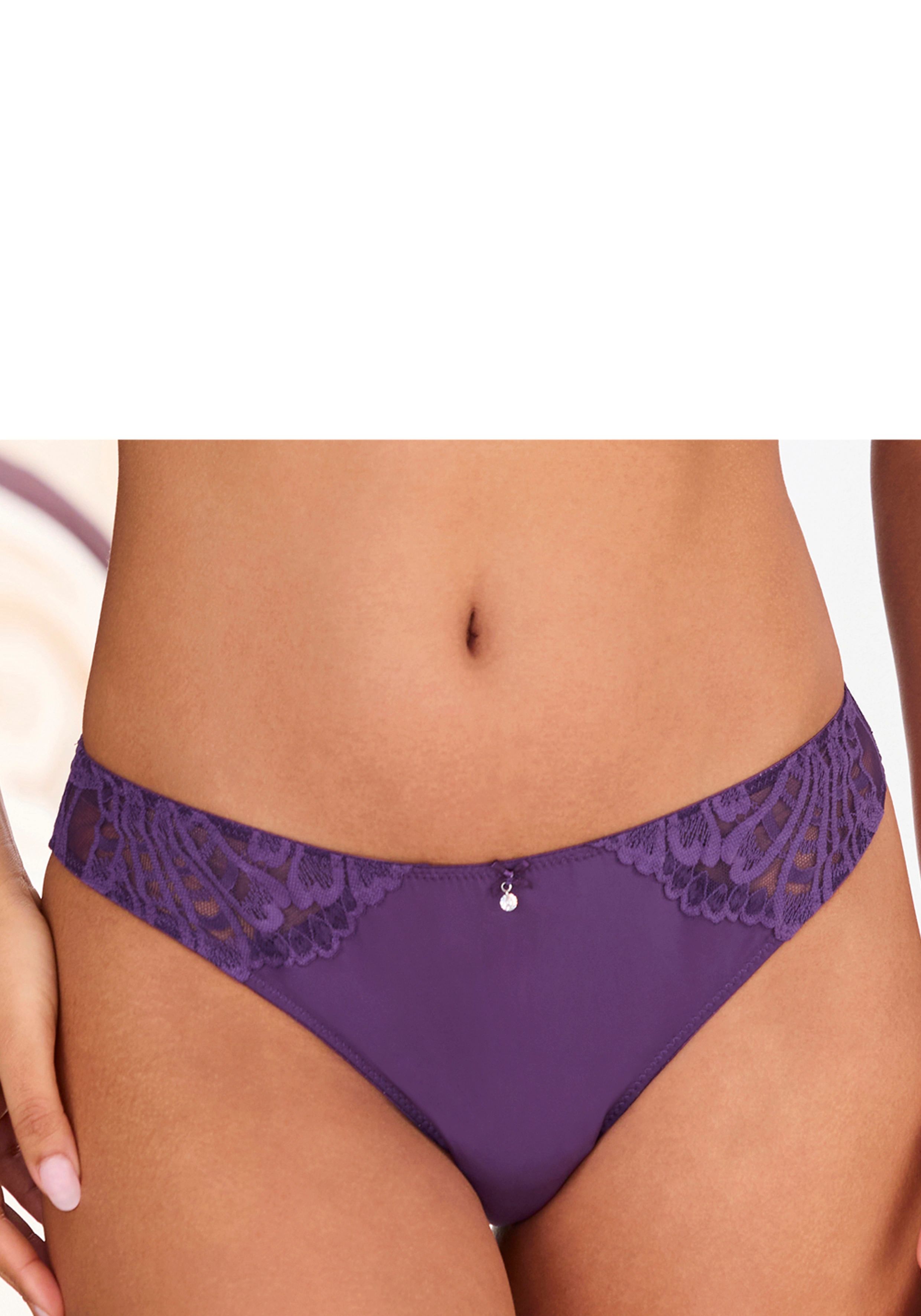 LASCANA Tanga "Flora" günstig online kaufen