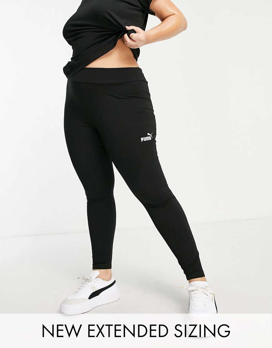 PUMA Plus – Essentials – Leggings in Schwarz günstig online kaufen