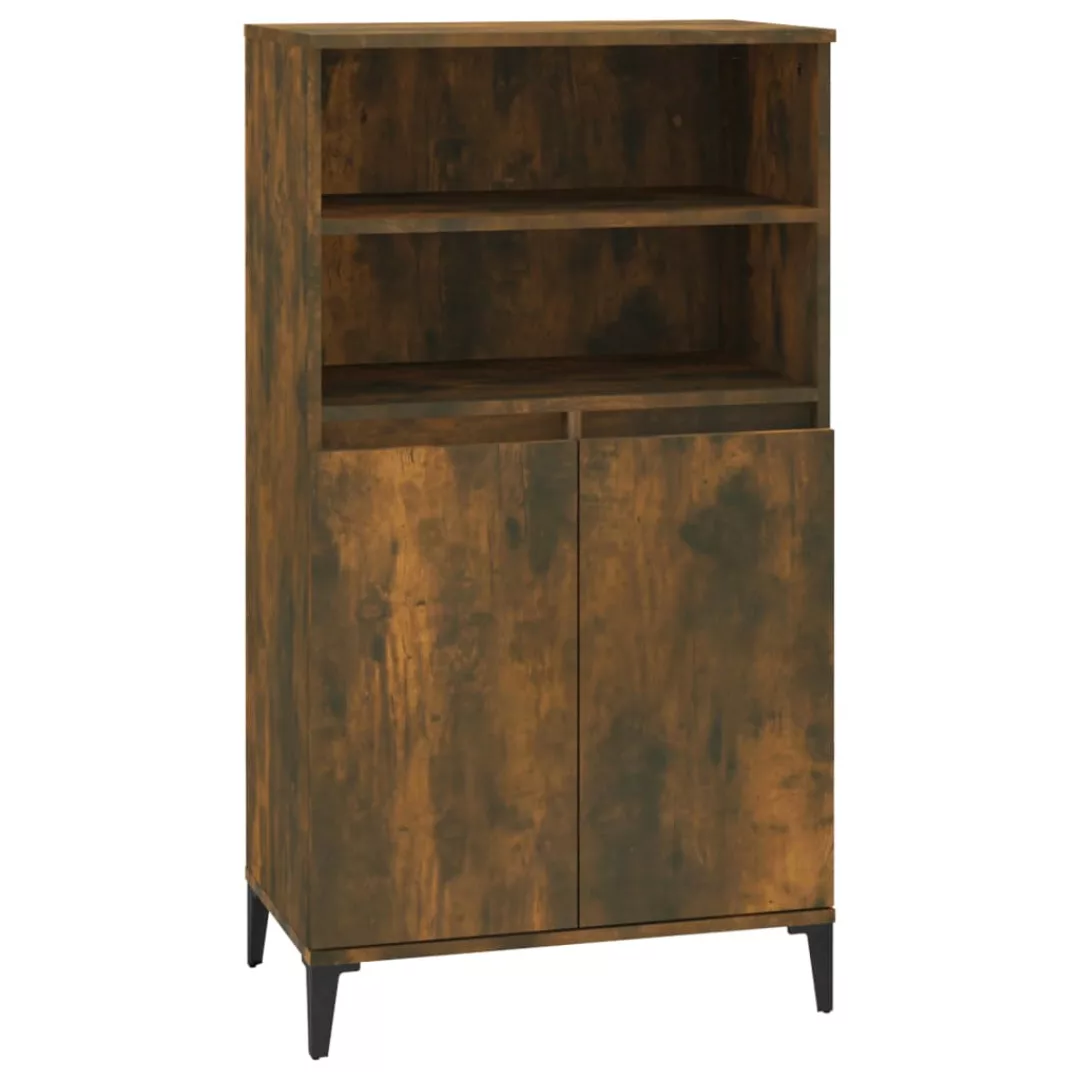 Vidaxl Highboard Räuchereiche 60x36x110 Cm Holzwerkstoff günstig online kaufen