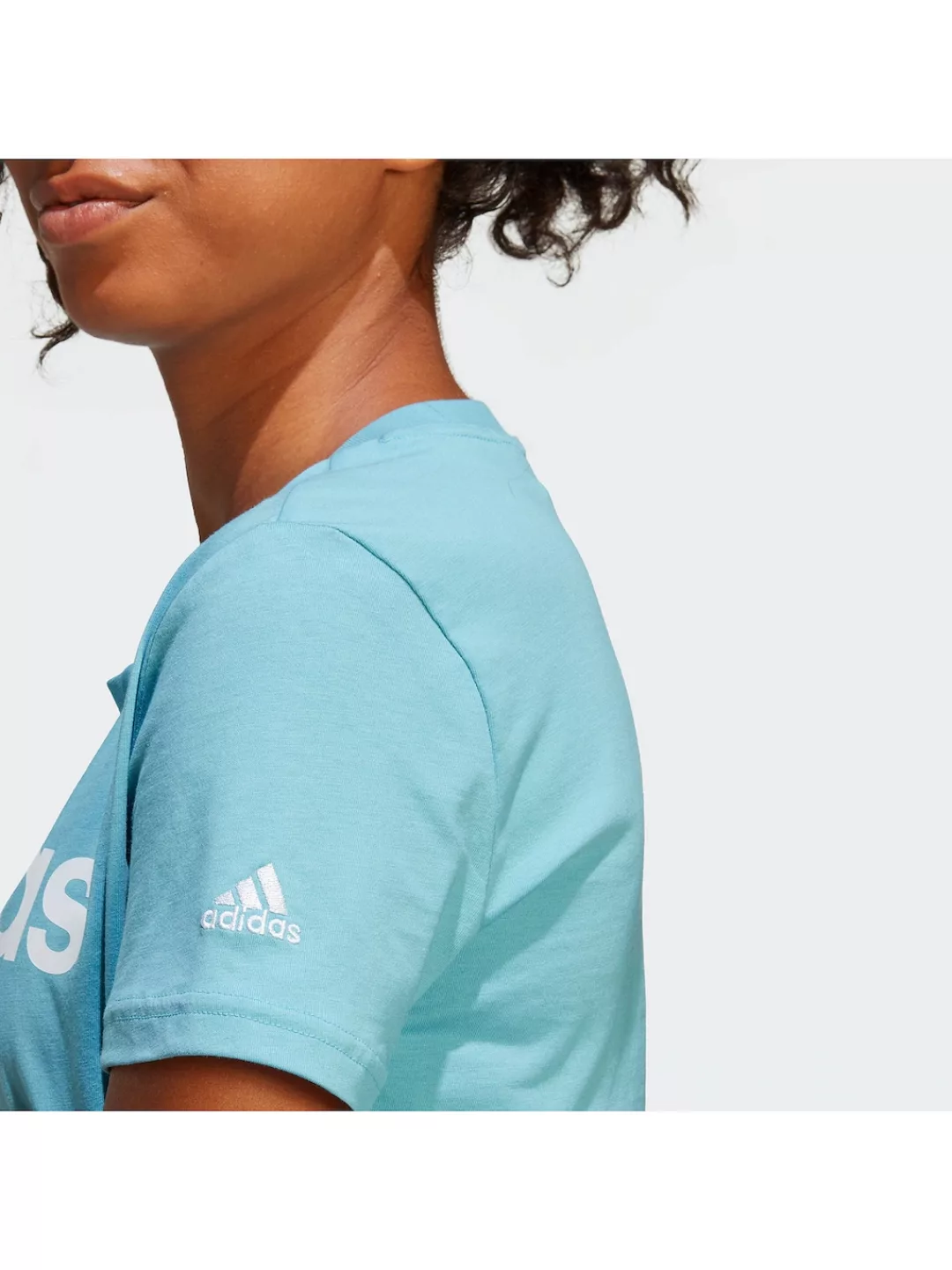 adidas Sportswear T-Shirt "Große Größen", Logo auf der Brust günstig online kaufen