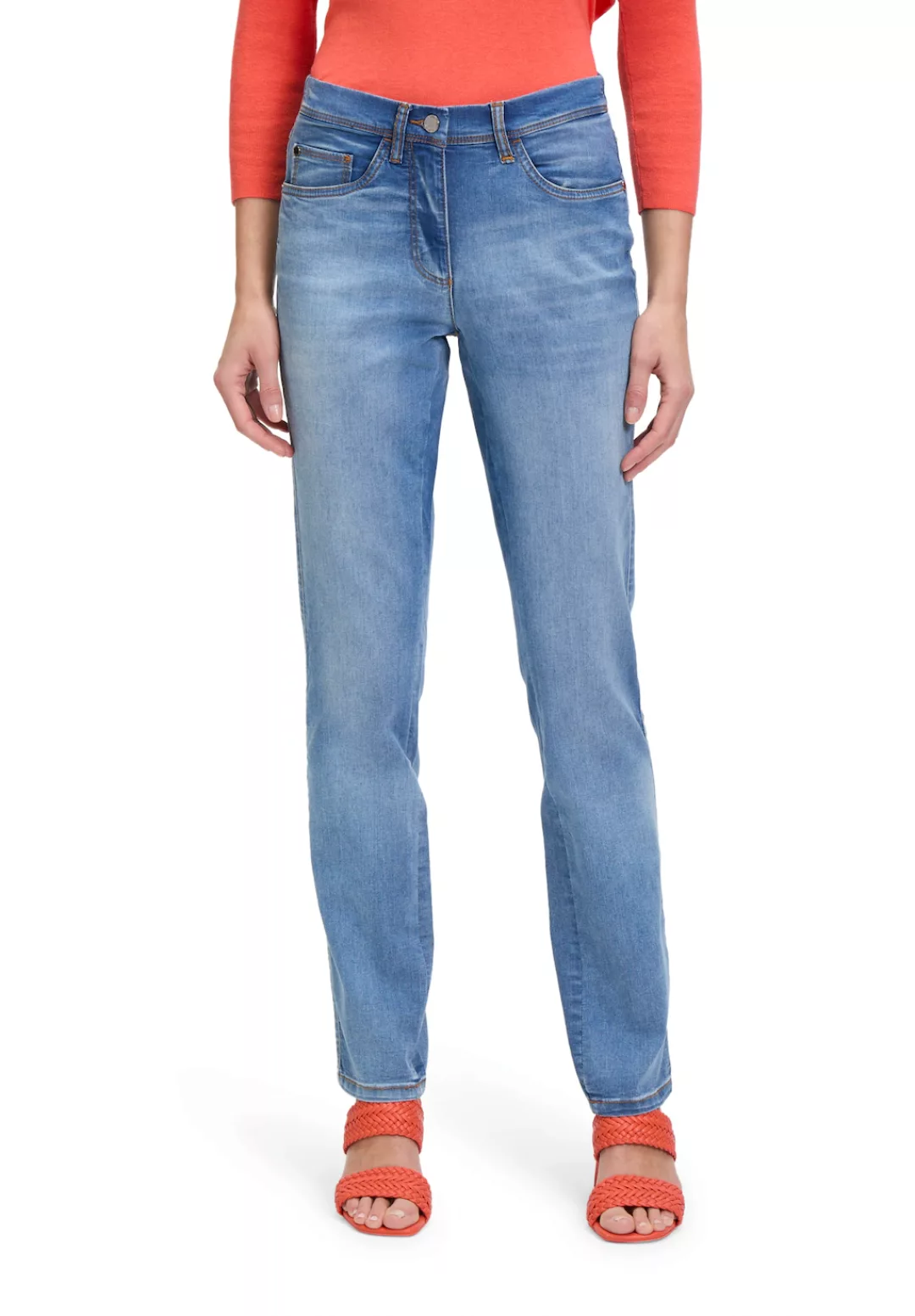 Betty Barclay Stretch-Jeans "Betty Barclay Stretch-Hose mit elastischem Bun günstig online kaufen