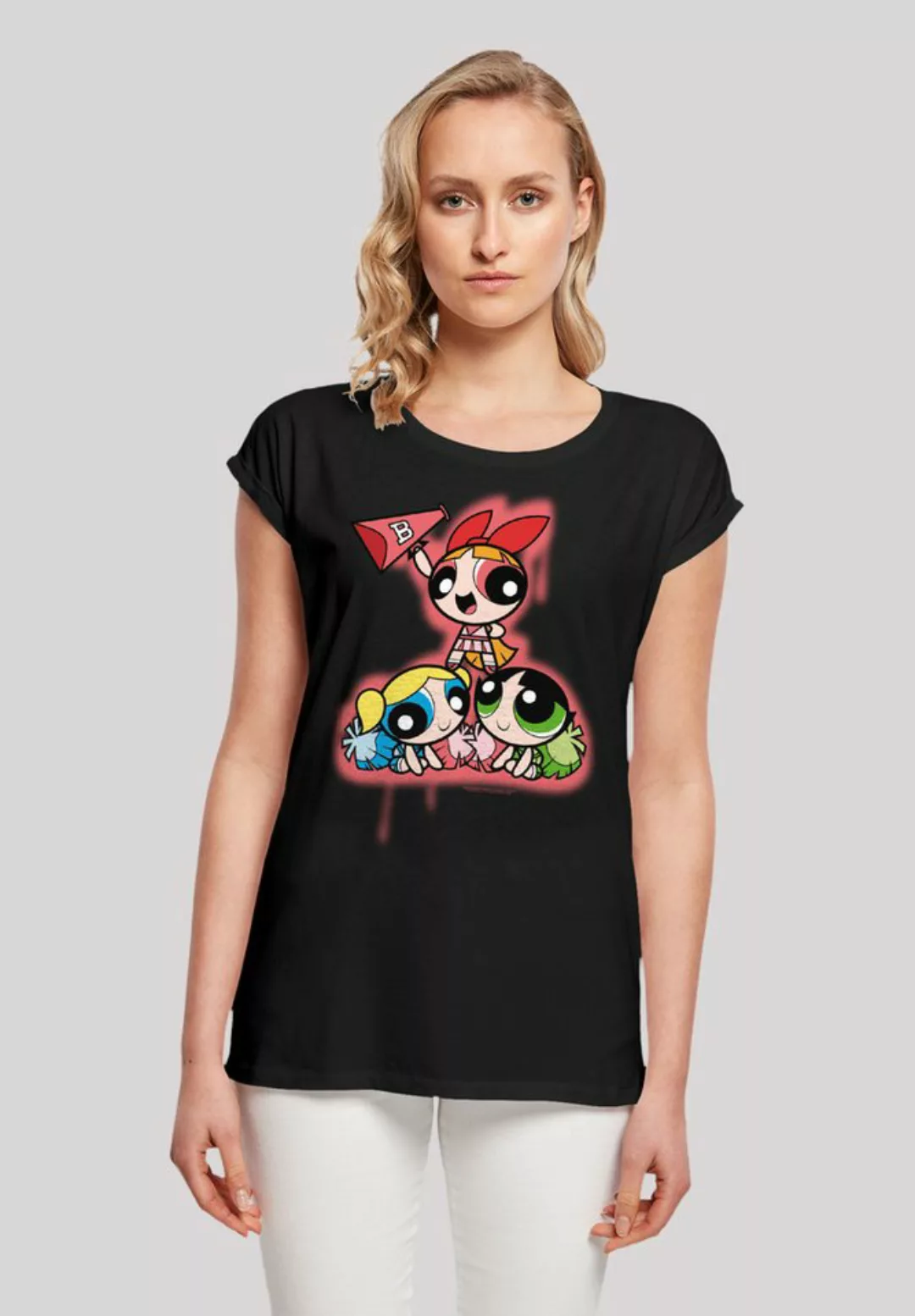 F4NT4STIC T-Shirt "Powerpuff Girls Cheerleaders", Premium Qualität günstig online kaufen