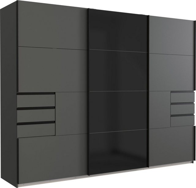 freiraum Schwebetürenschrank Barcelona (BxH: 270x208 cm) in GRPAHIT + GLAS günstig online kaufen