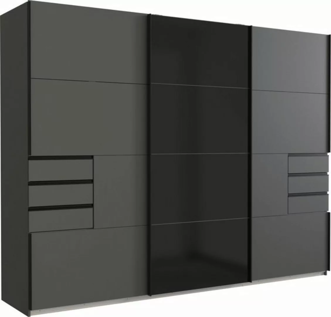 freiraum Schwebetürenschrank Barcelona (BxH: 270x208 cm) in GRPAHIT + GLAS günstig online kaufen