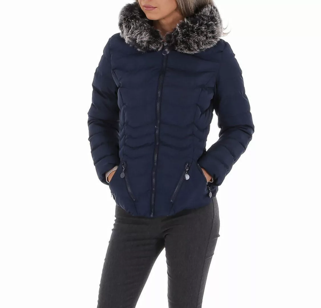 Ital-Design Winterjacke Damen Freizeit (87256424) Kapuze Gefüttert Winterja günstig online kaufen