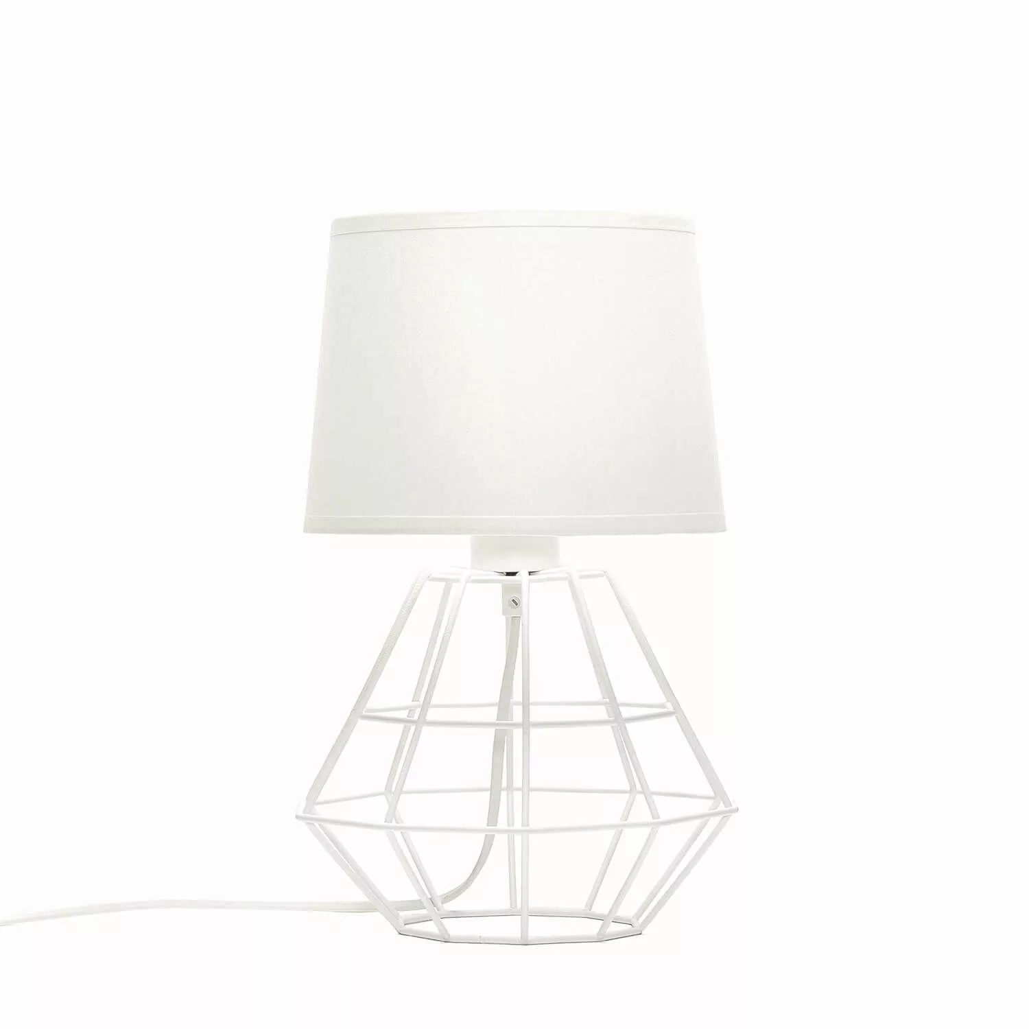 Licht-Erlebnisse Nachttischlampe BRICK, ohne Leuchtmittel, Tischlampe günstig online kaufen