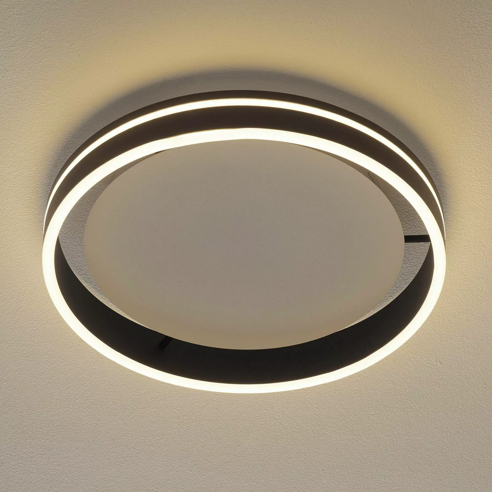 Paul Neuhaus Q-VITO LED-Deckenlampe 40cm anthrazit günstig online kaufen