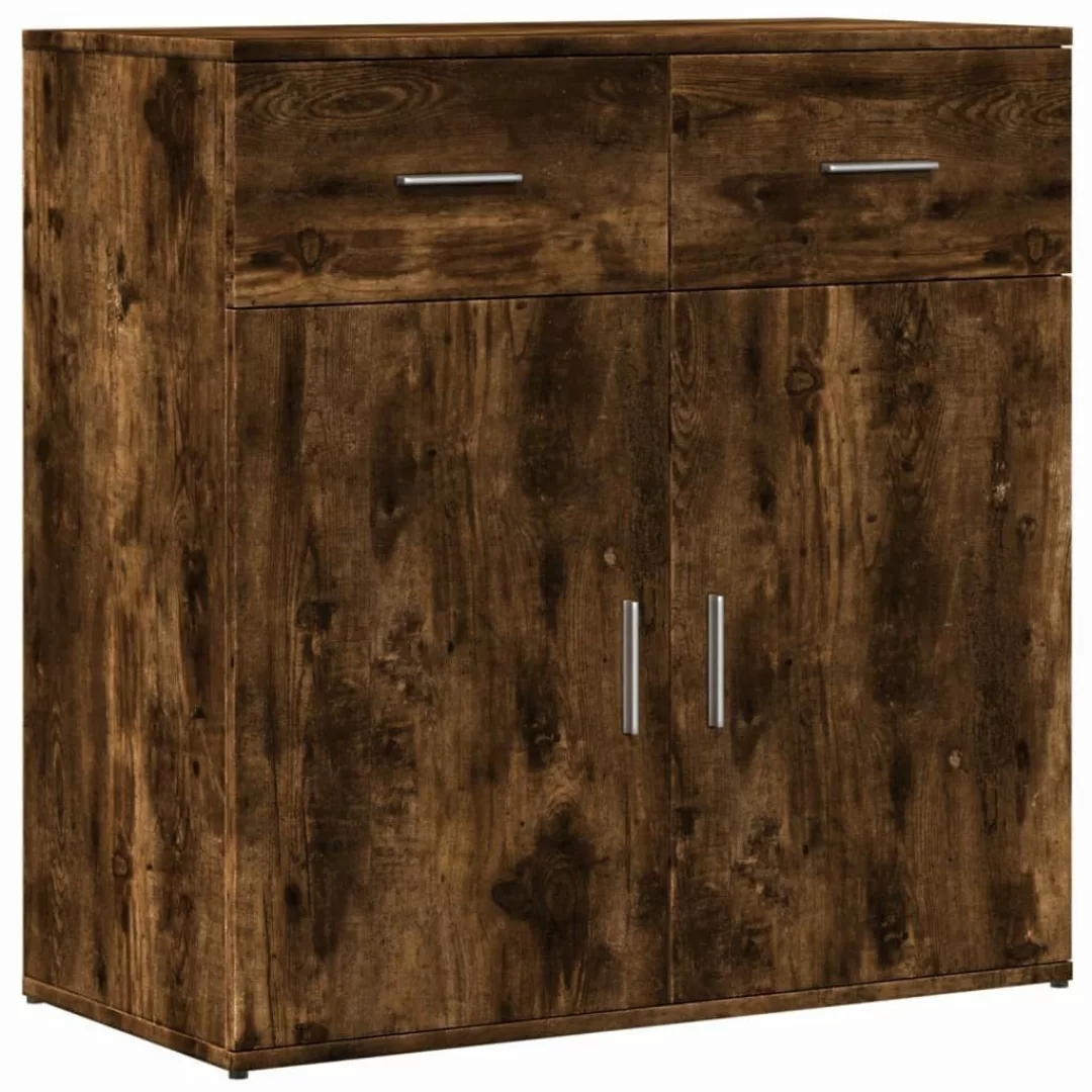vidaXL Sideboard Sideboard Räuchereiche 79x38x80 cm günstig online kaufen