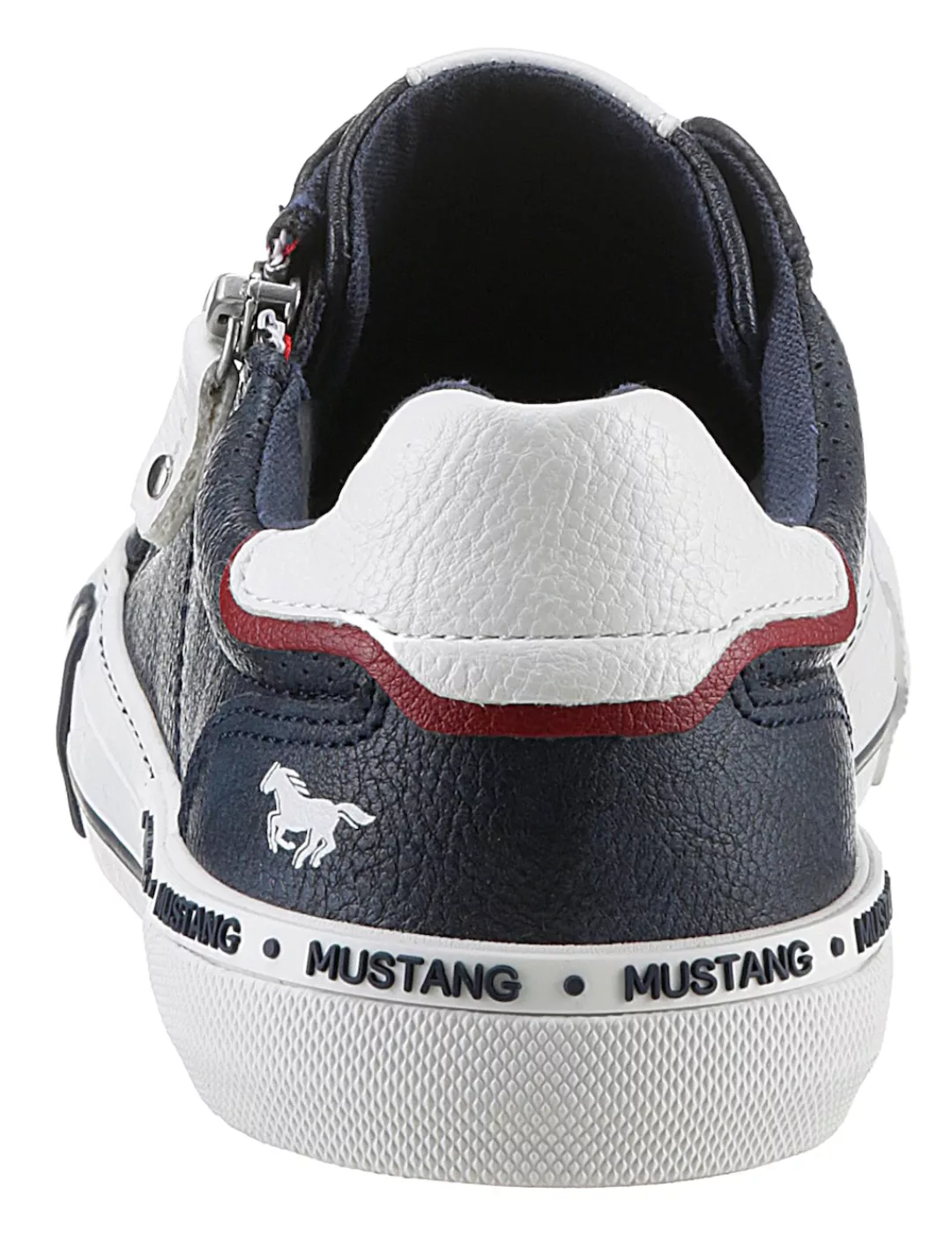 Mustang Shoes Sneaker, weicher Schaftrandpolsterung, Freizeitschuh, Halbsch günstig online kaufen