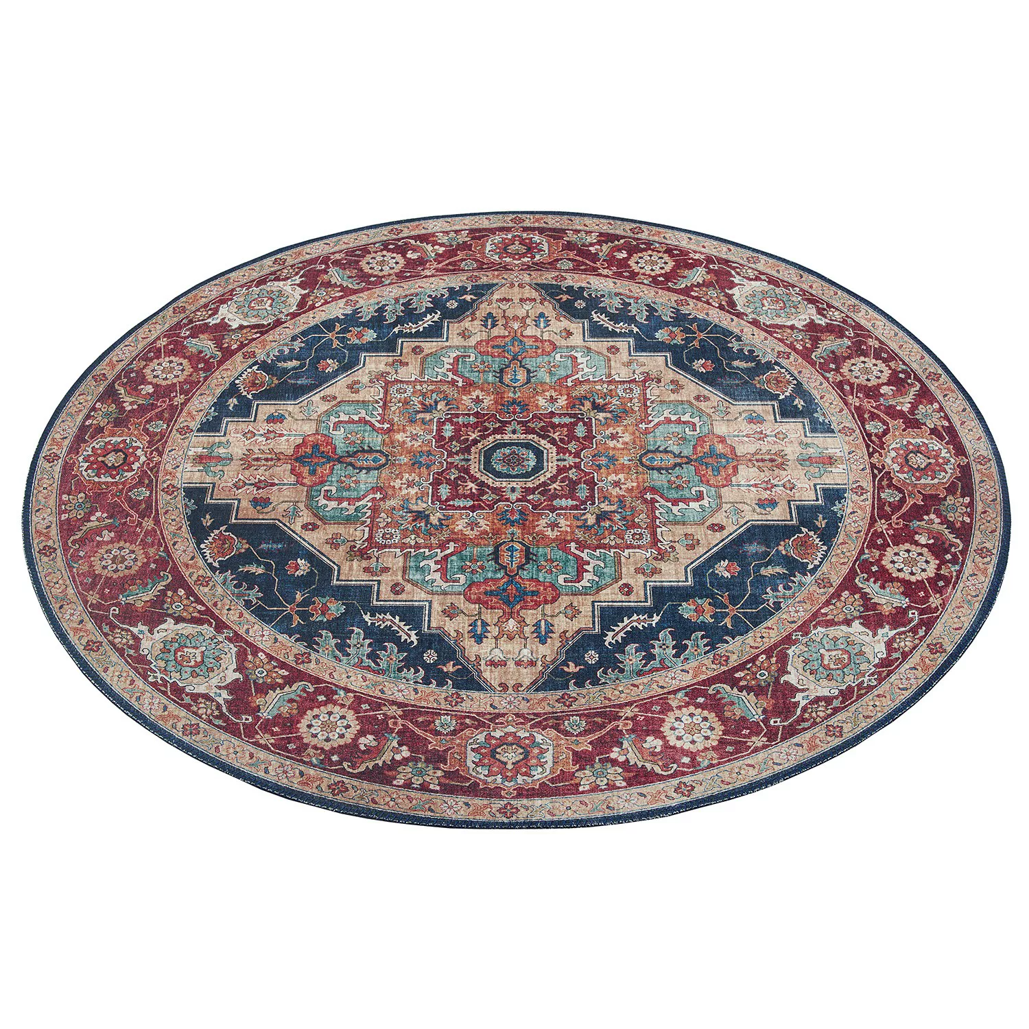 NOURISTAN Teppich »Sylla«, rund, Orientalisch, Orient, Vintage, Wohnzimmer, günstig online kaufen