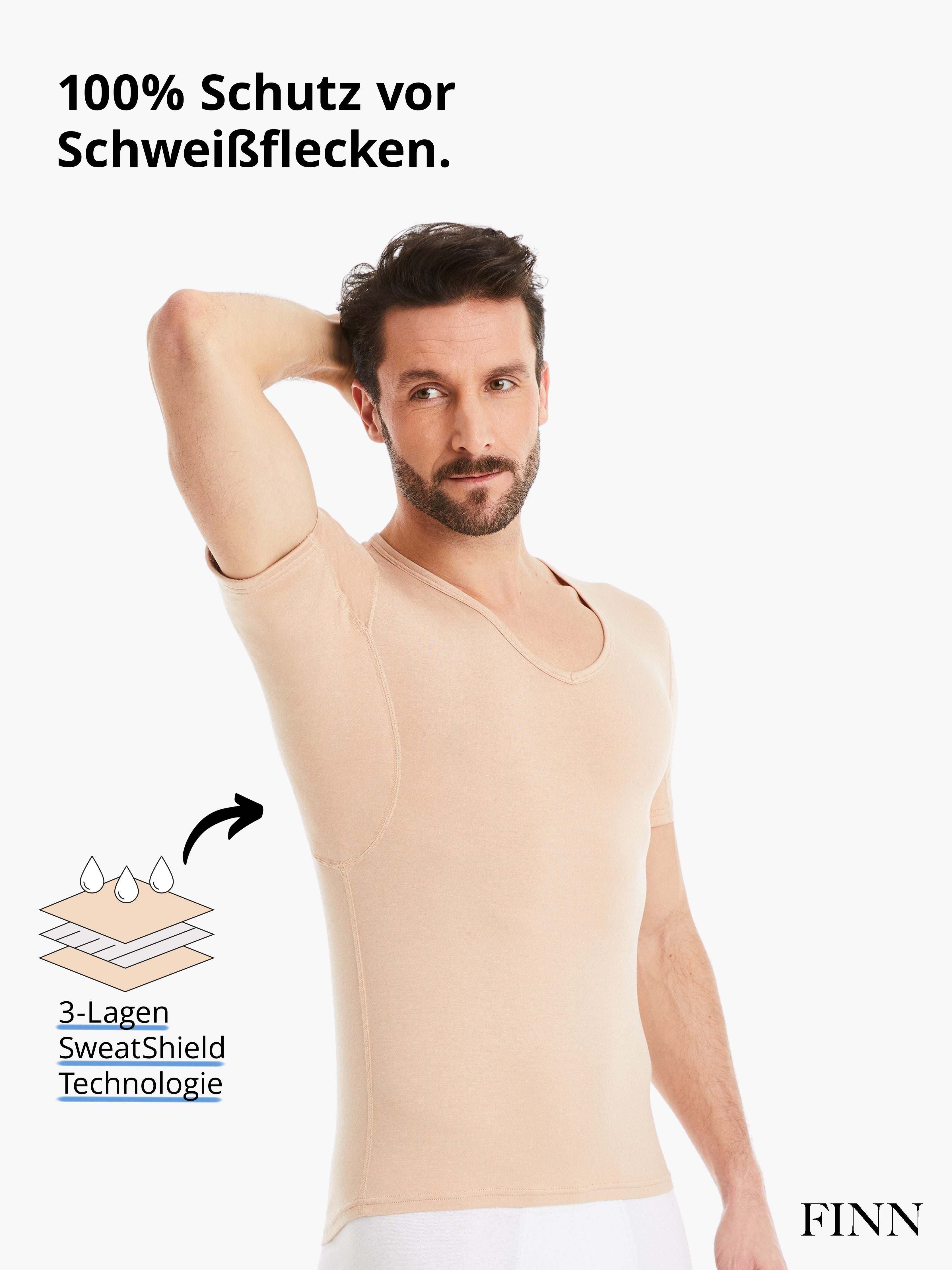 FINN Design Unterhemd Anti-Schweiß Shirt Herren günstig online kaufen