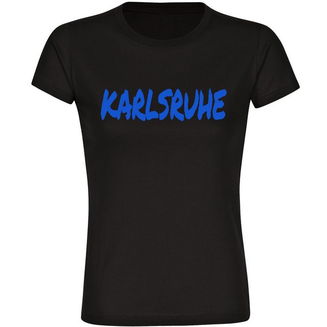 multifanshop T-Shirt Damen Karlsruhe - Textmarker - Frauen günstig online kaufen