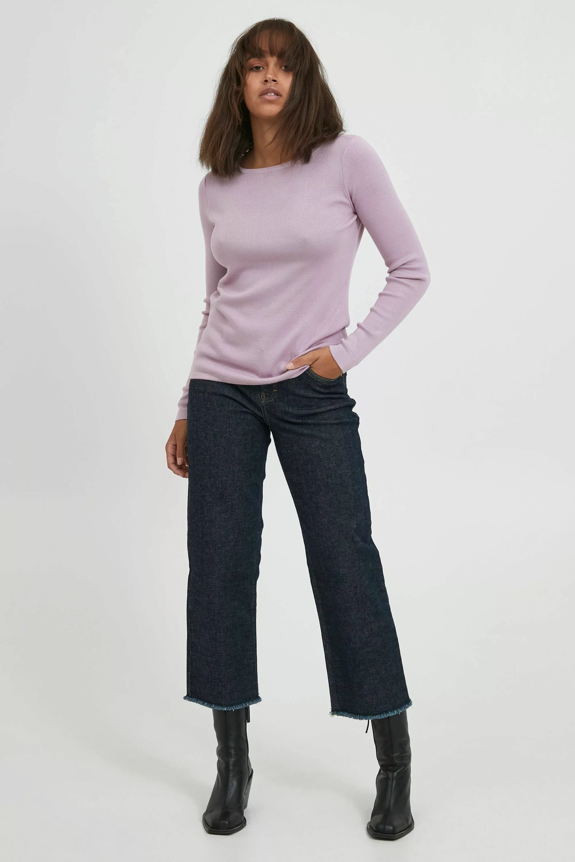 Pulz Jeans Strickpullover PZSARA - 50203228 Femininer Feinstrickpullover günstig online kaufen