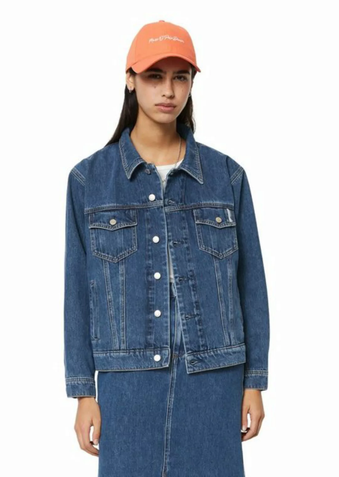 Marc O'Polo DENIM Jeansjacke aus Organic Cotton günstig online kaufen