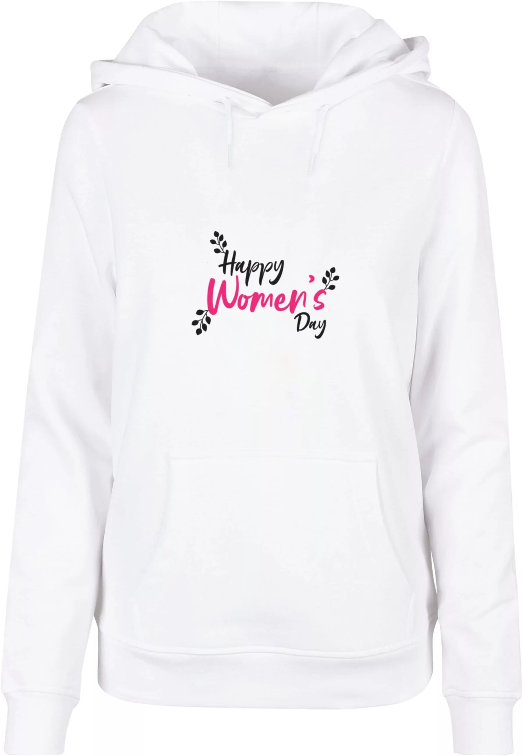 Merchcode Kapuzenpullover "Merchcode Damen Ladies WD - Happy Womens Day Bas günstig online kaufen