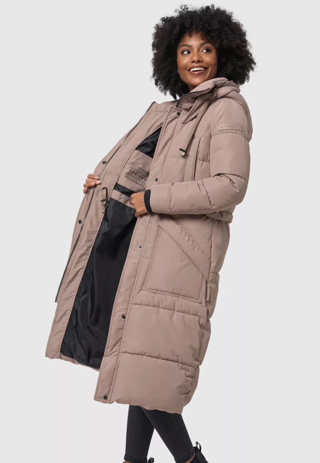 Marikoo Winterjacke "Ayumii", mit hohem Stehkragen günstig online kaufen