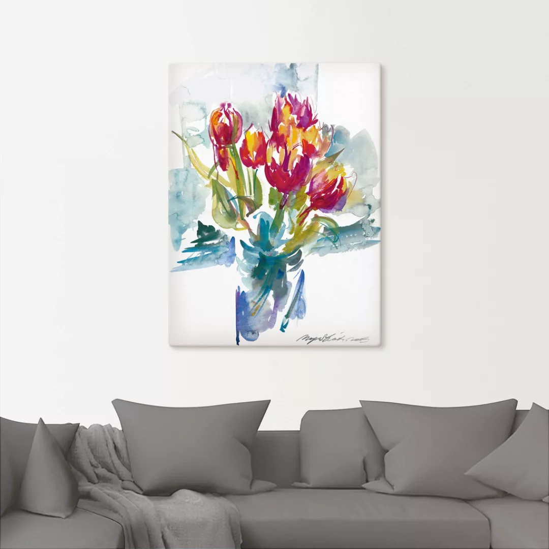 Artland Wandbild "Blumenstrauß I", Blumen, (1 St.), als Leinwandbild, Poste günstig online kaufen